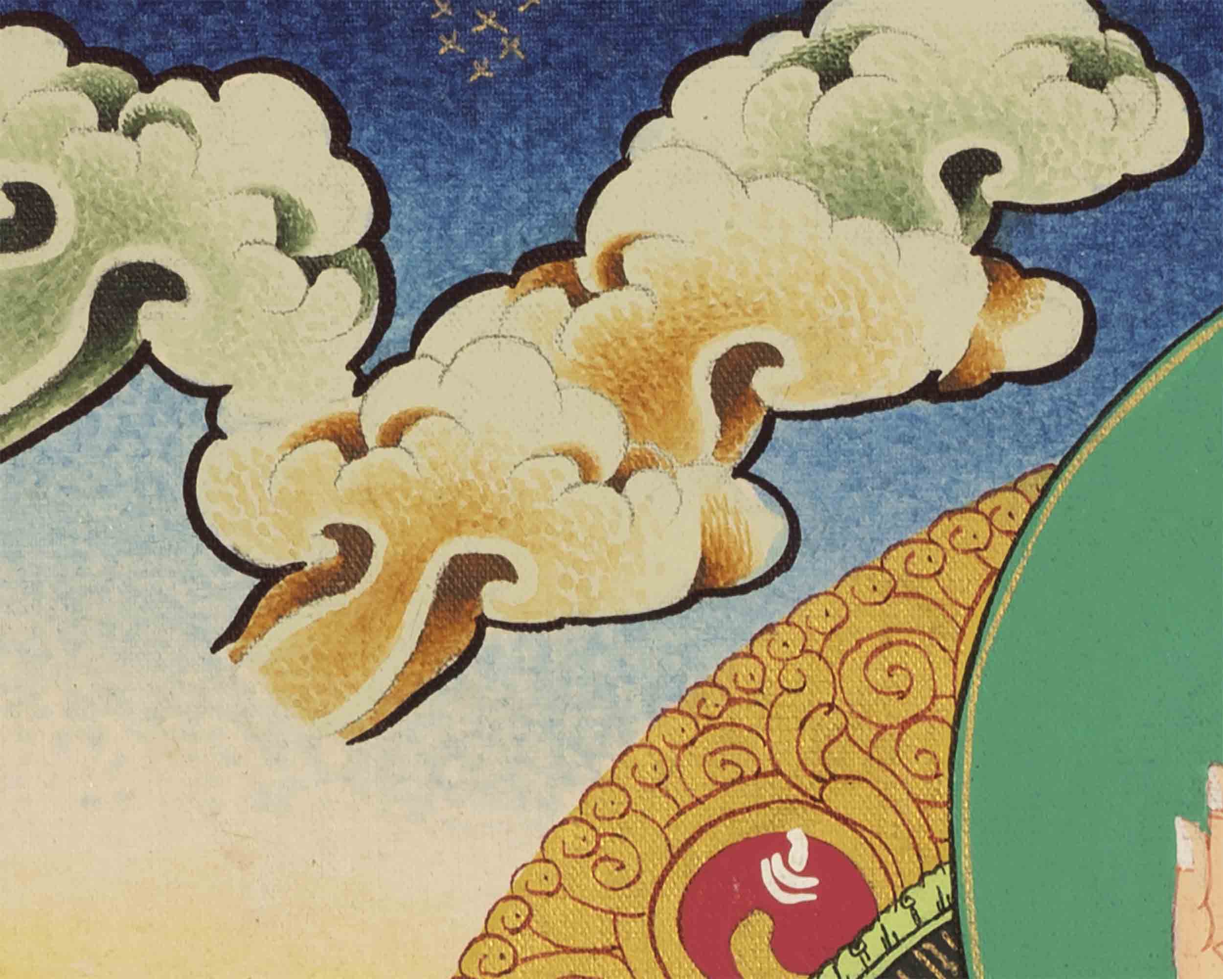 Milarepa Thangka | Spiritual Art