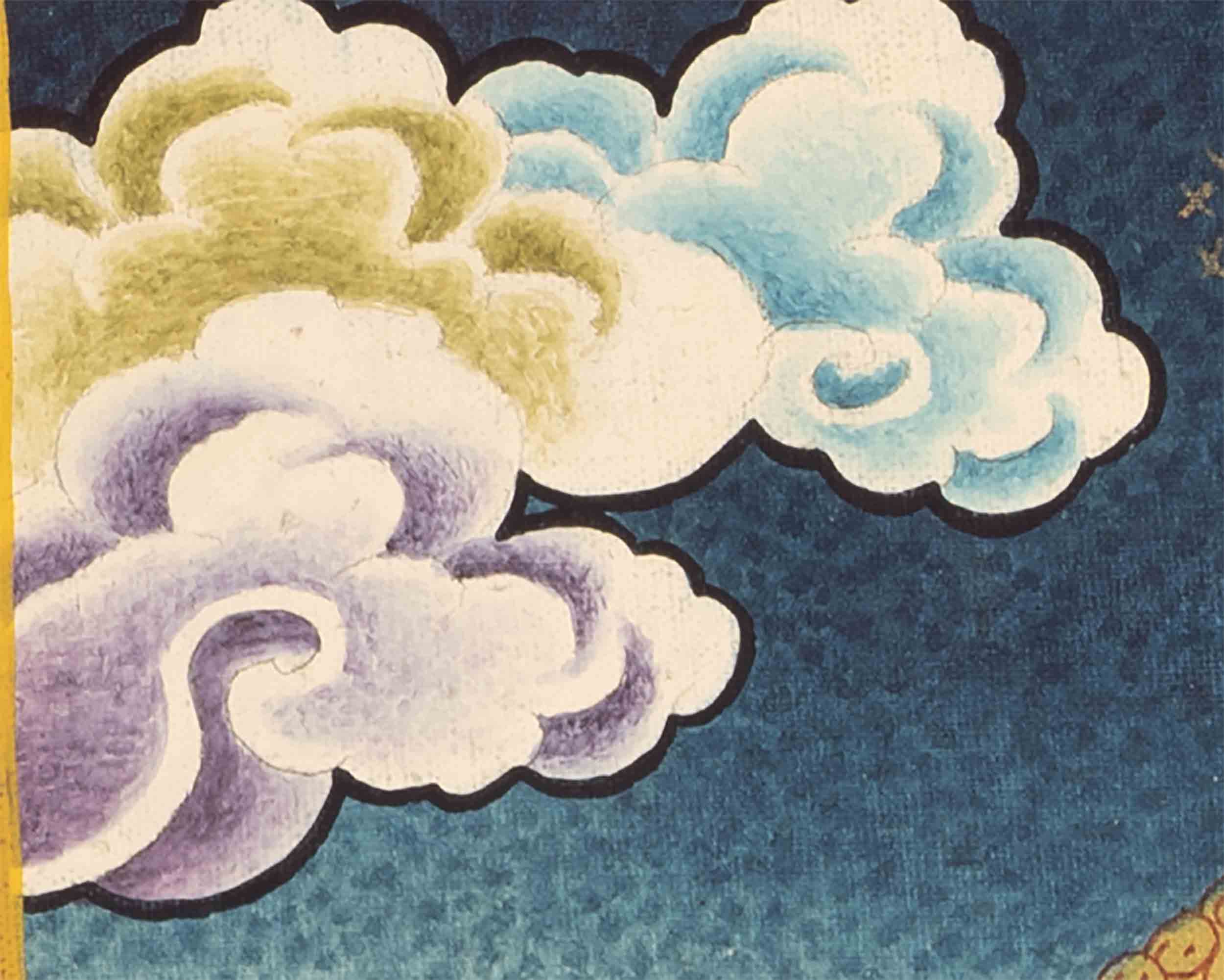 Namtose Thangka Painting | Tibetan Buddhism Art | Wall Decors