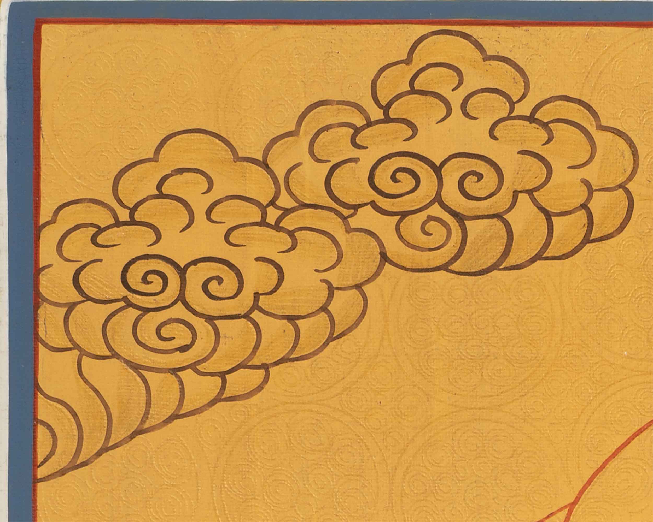 Bodhisattva Avalokiteshvara Chengrezig | Tibetan Buddhist Thangka