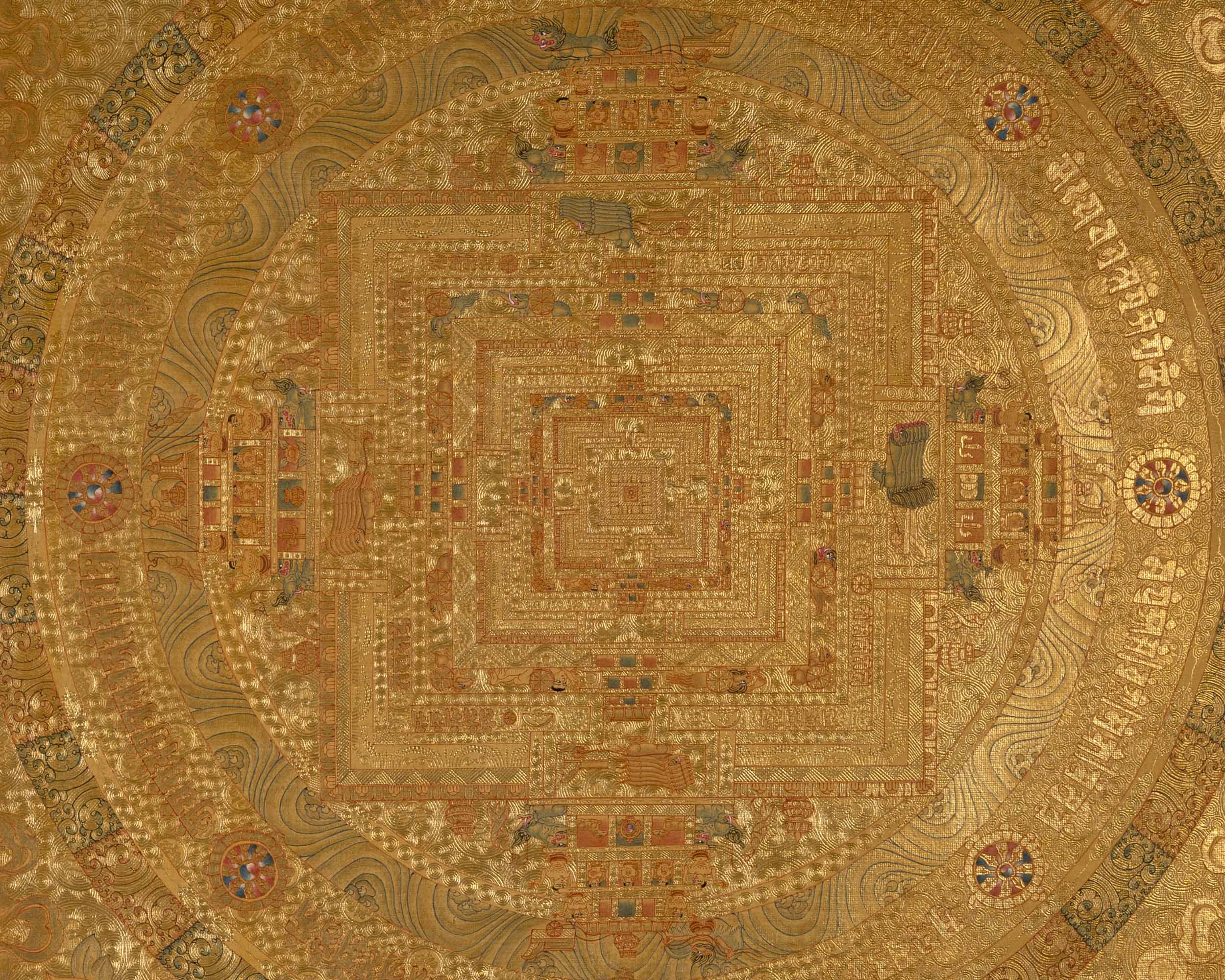 Kalachakra Mandala Thangka Painting | Mandala Design