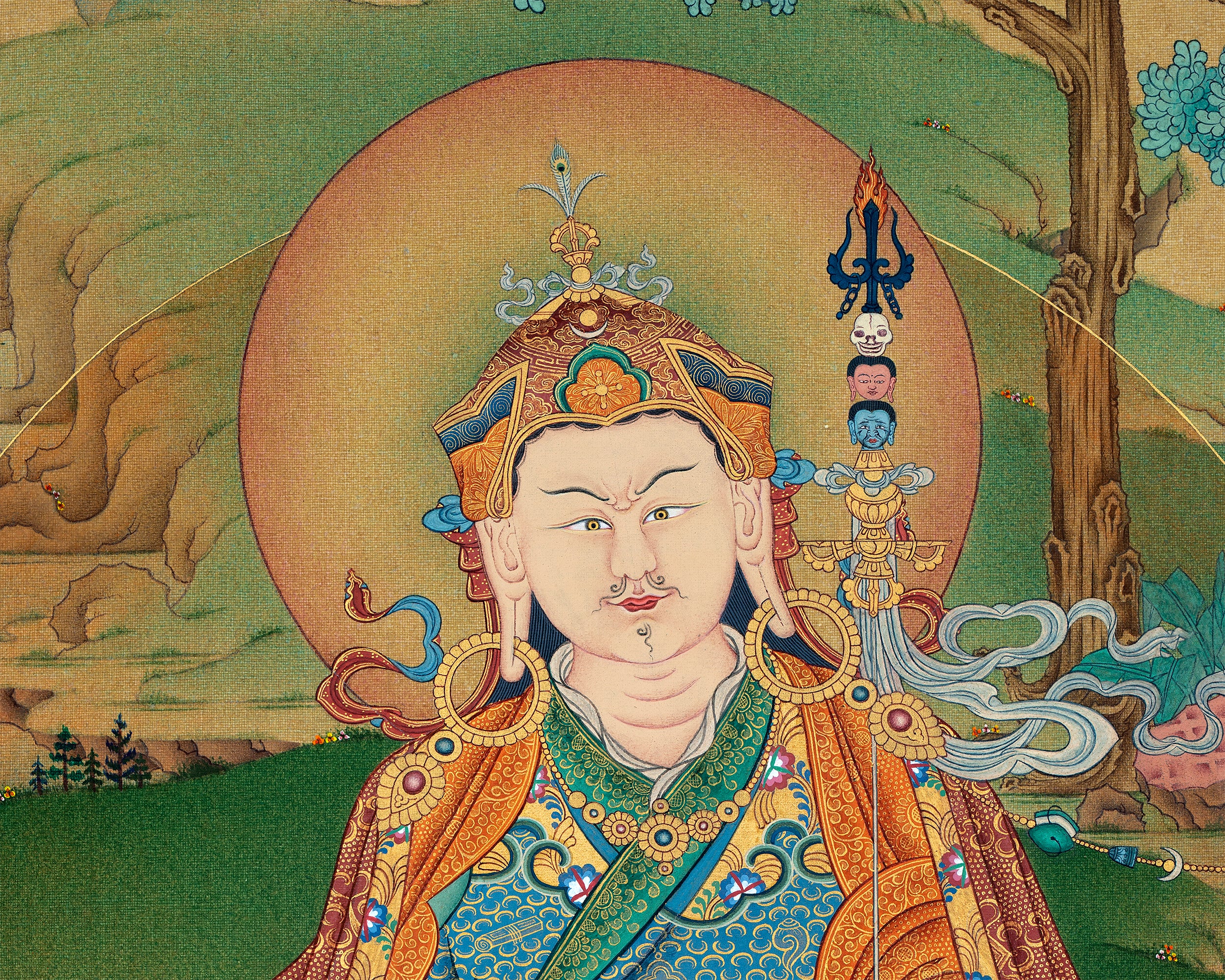 Guru Padmasambhava, Guru Rinpoche Thangka