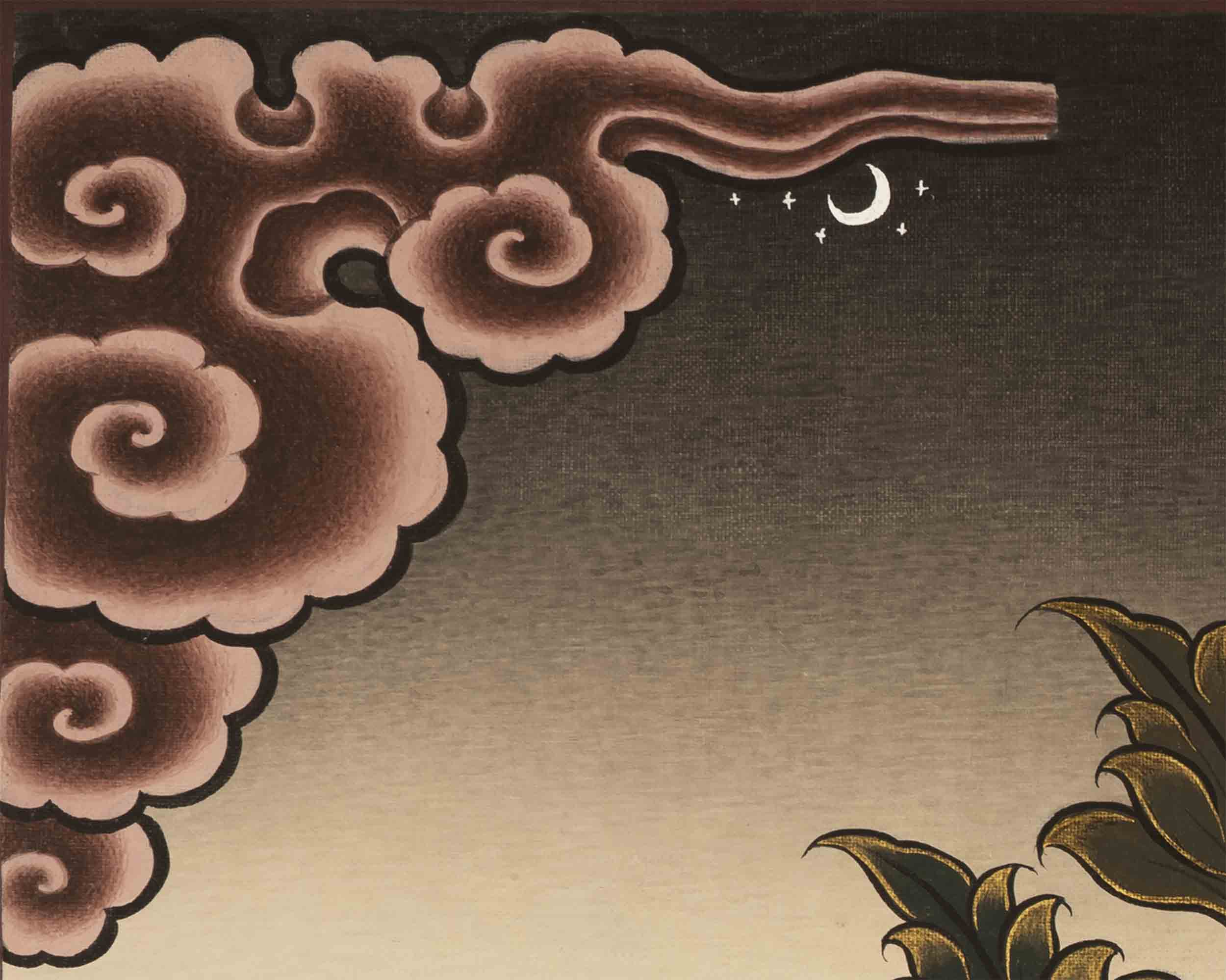 Manjushree Thangka Painting | Tibetan Buddhism Thangka Art