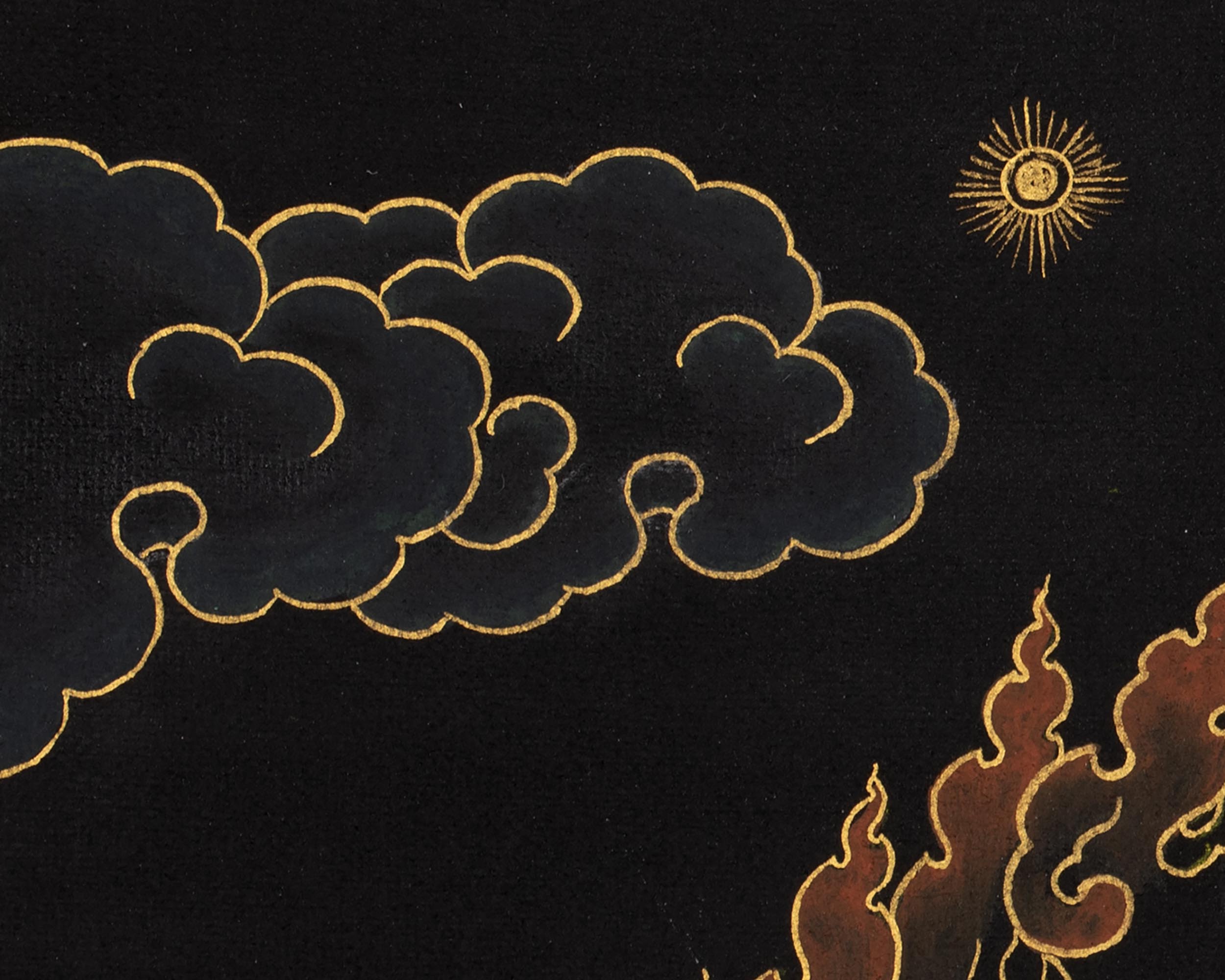 Ekajati Prayer Thangka | Traditional Tibetan Buddhist Painting