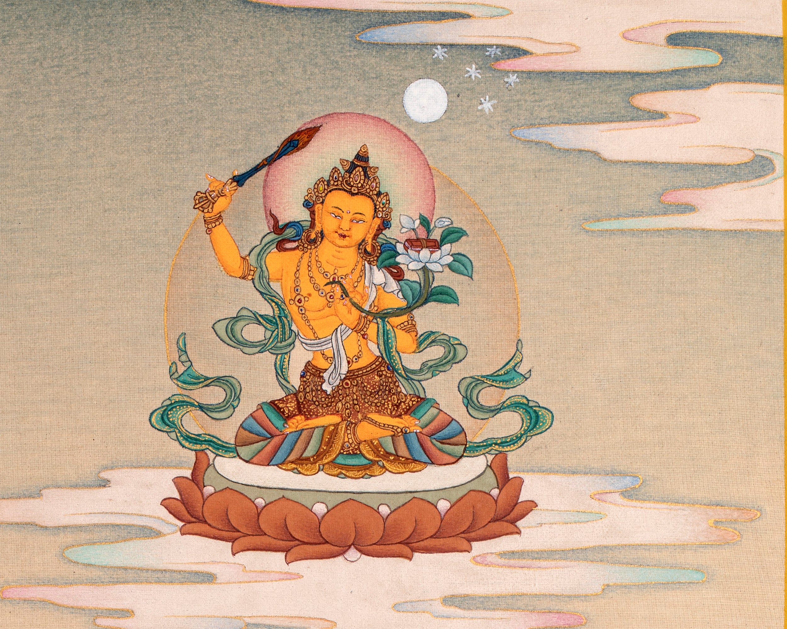 manjushri thangka