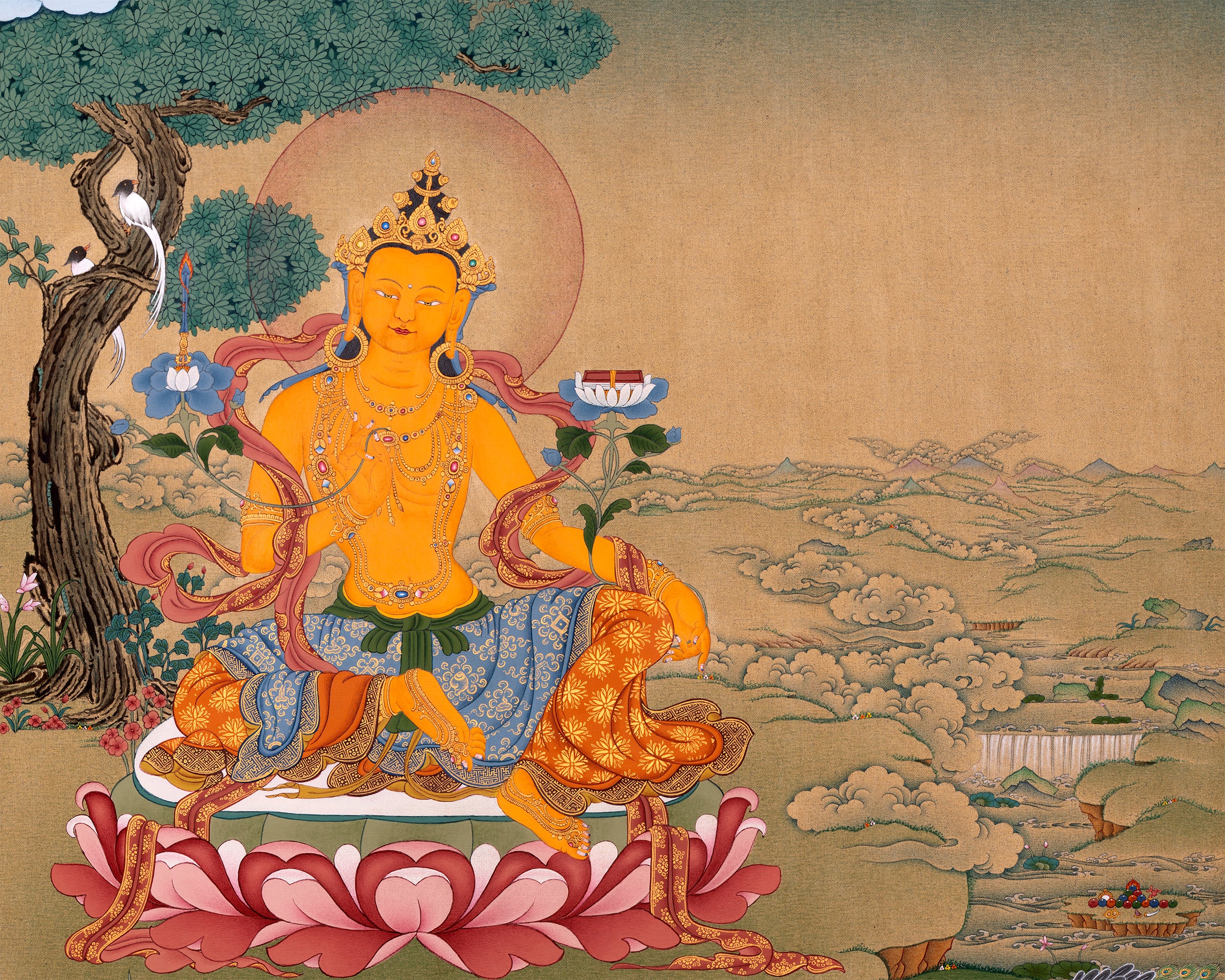 Manjushri Thangka