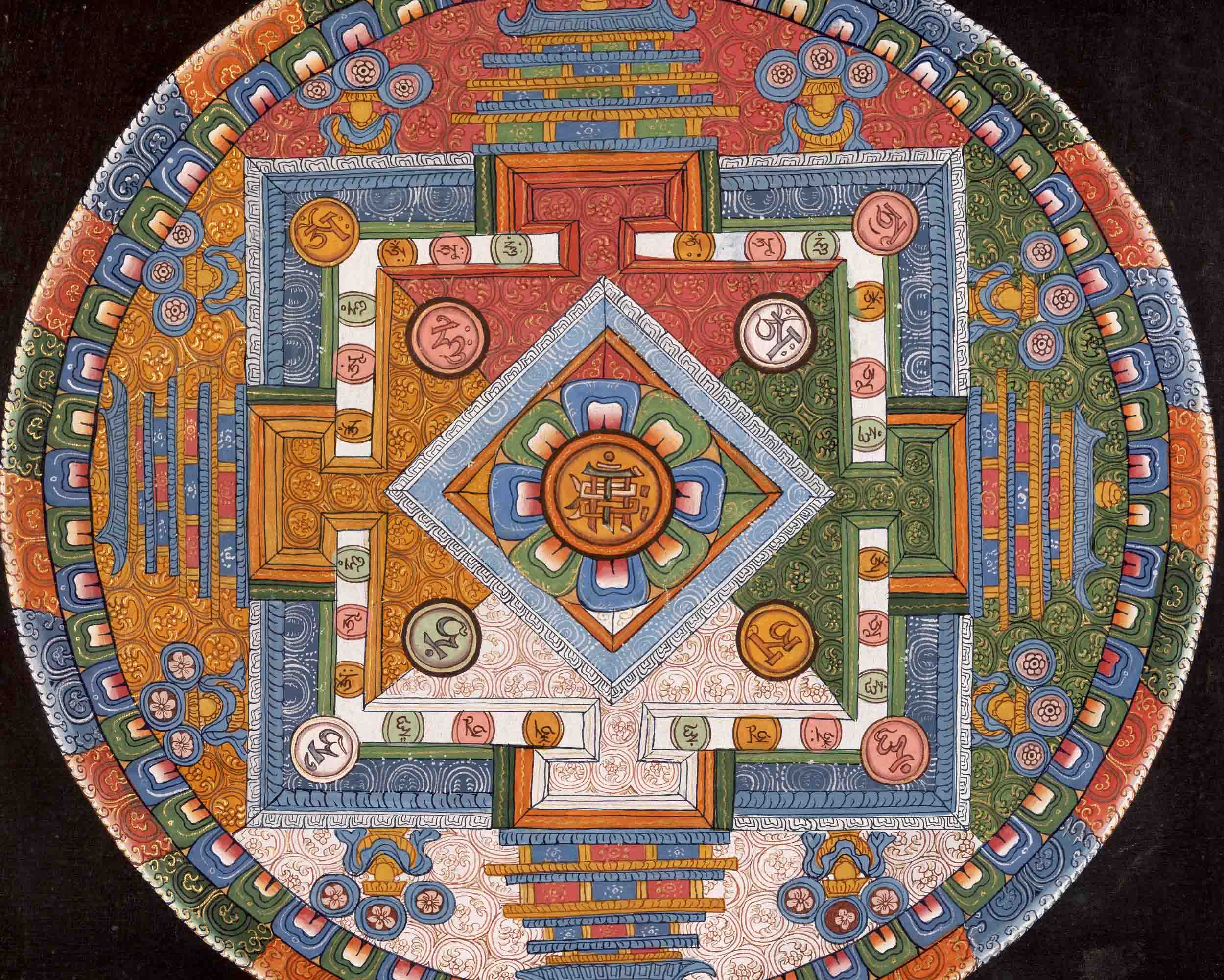 Kalachakra Mantra Symbol | Wall Decoration