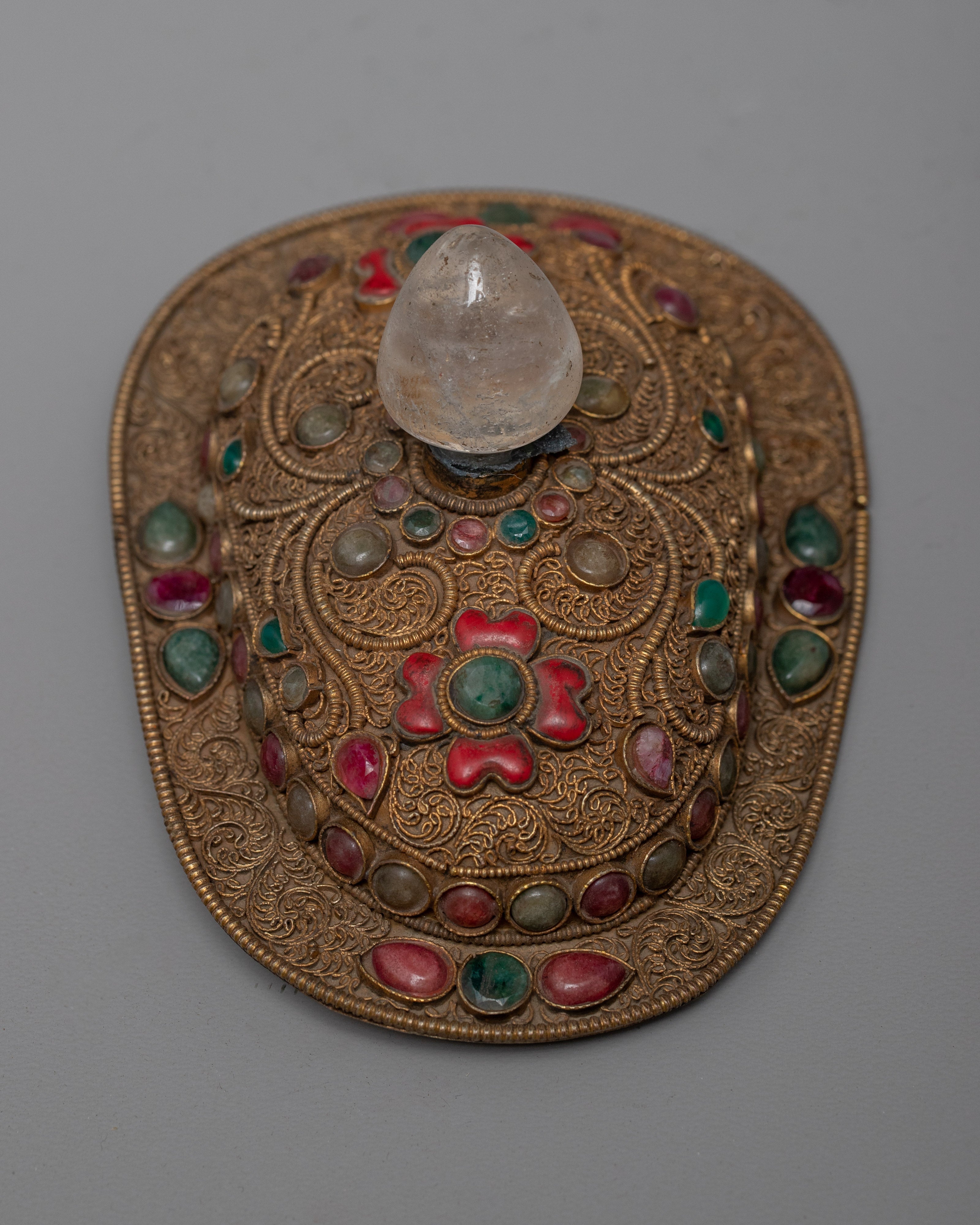 Crystal Kapala Cup | Ancient Practices | Buddhist Altar Supplies