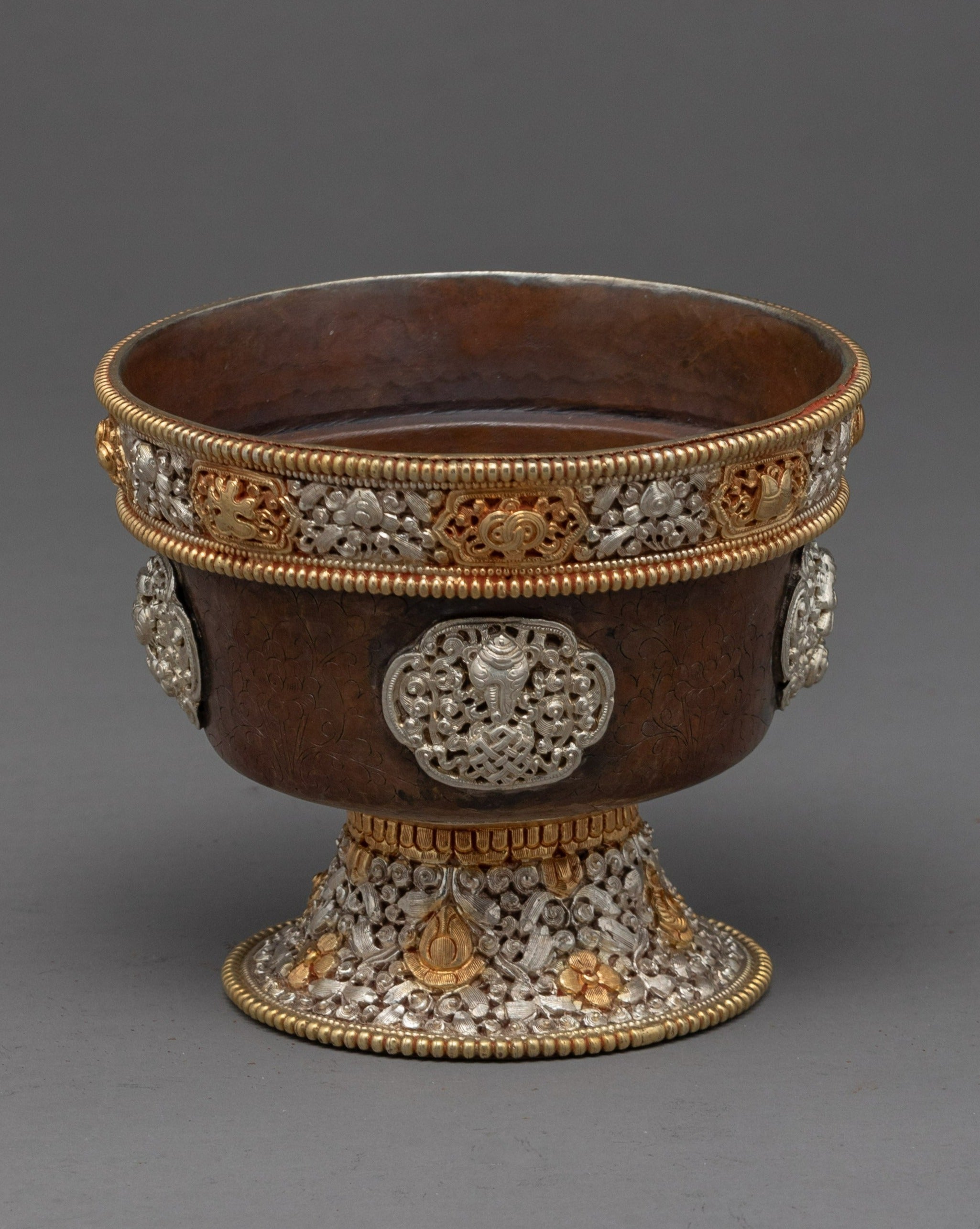 Ritual Offering bowls | Set of Seven Bowls | Tibetan Tings Set