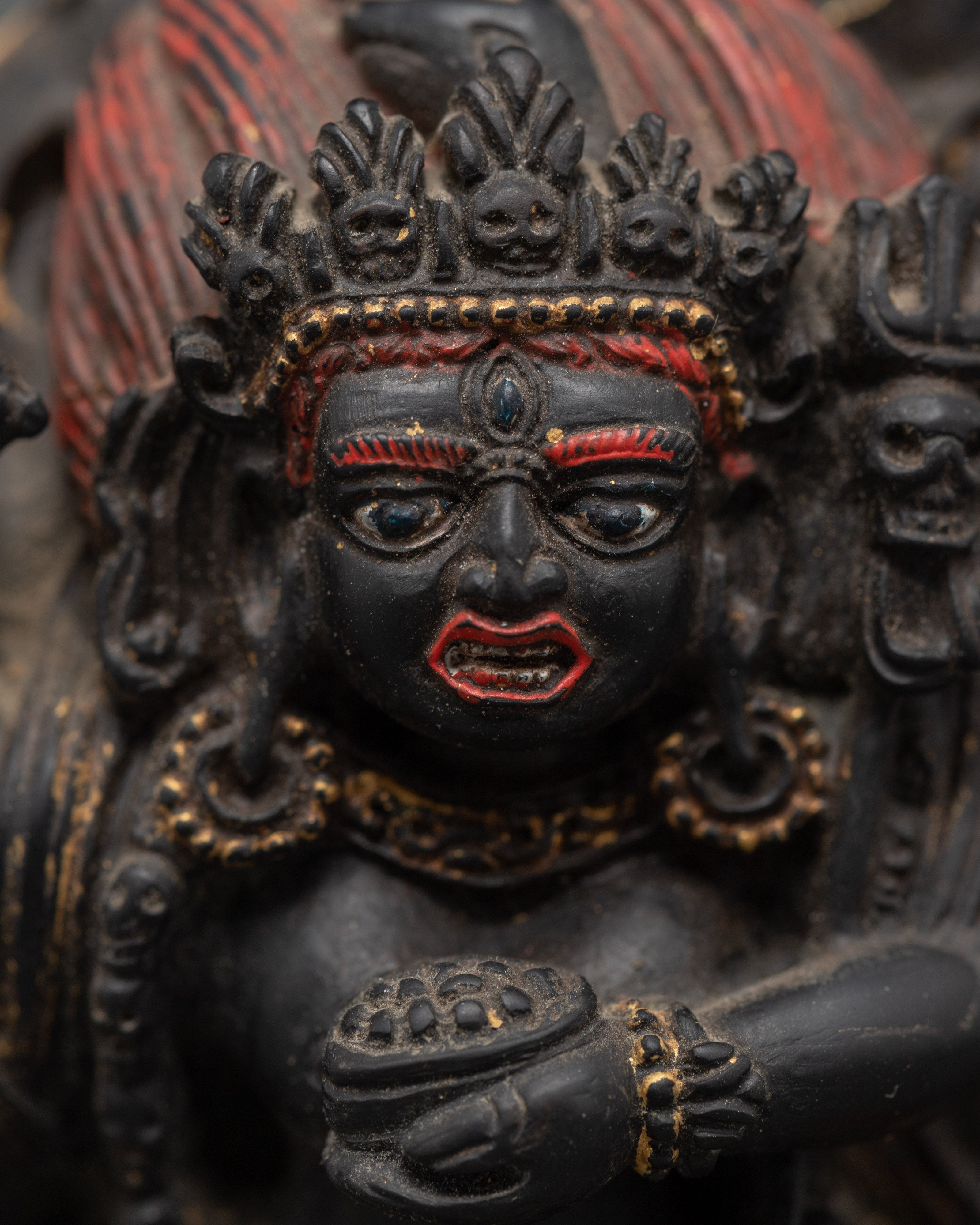 Dorje Phagmo | Religious Handcarved Statue | Ritual Artifacts