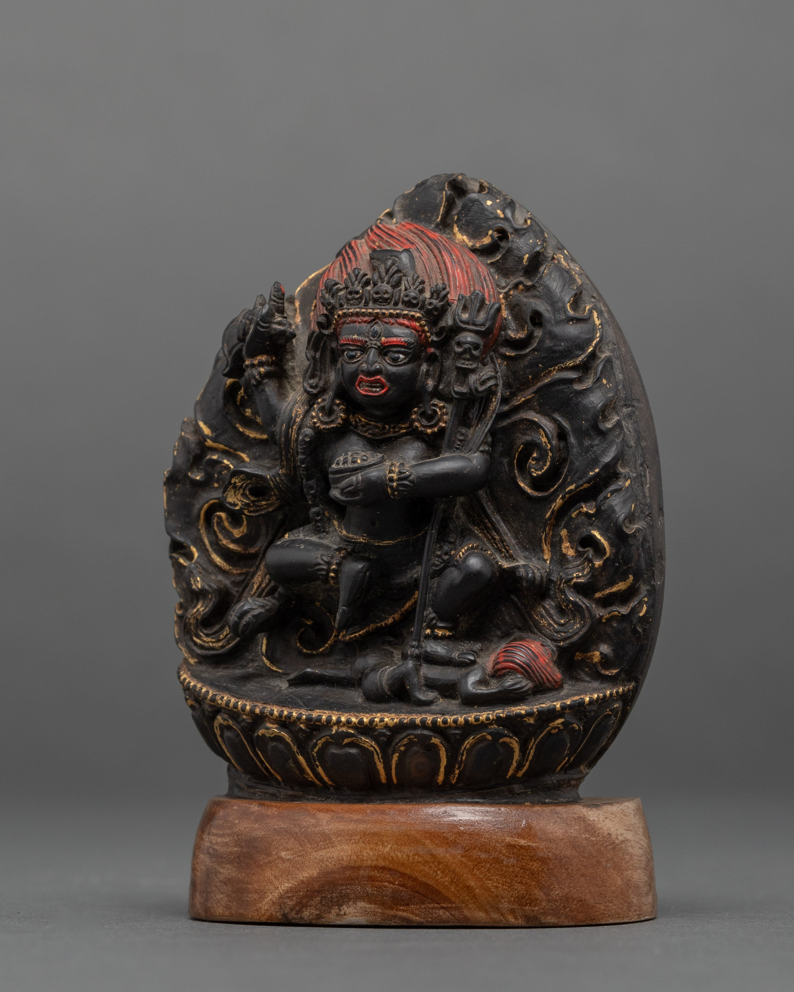 Dorje Phagmo | Religious Handcarved Statue | Ritual Artifacts