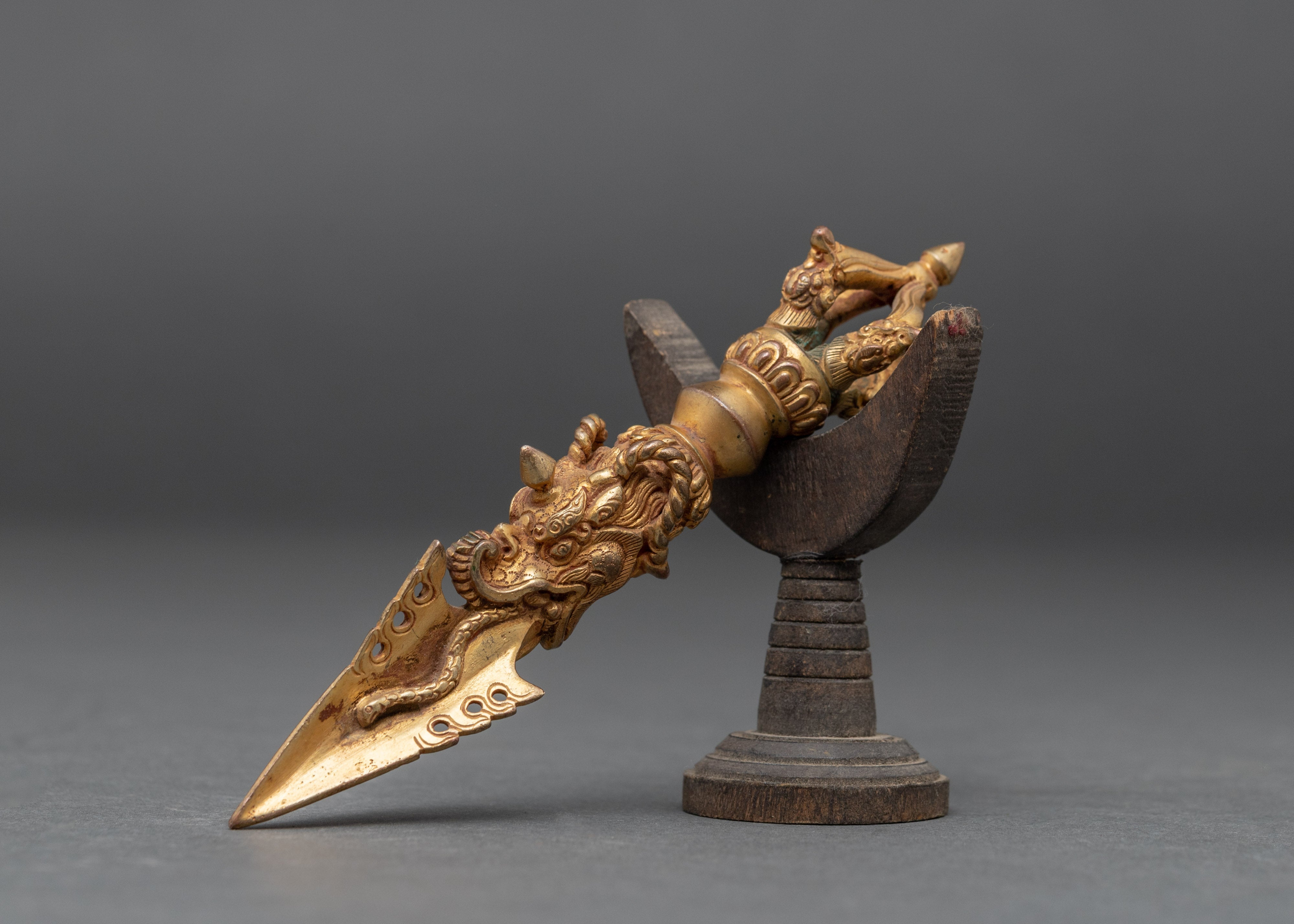 Buddhist Ritual Phurba | 3 Sided Dagger