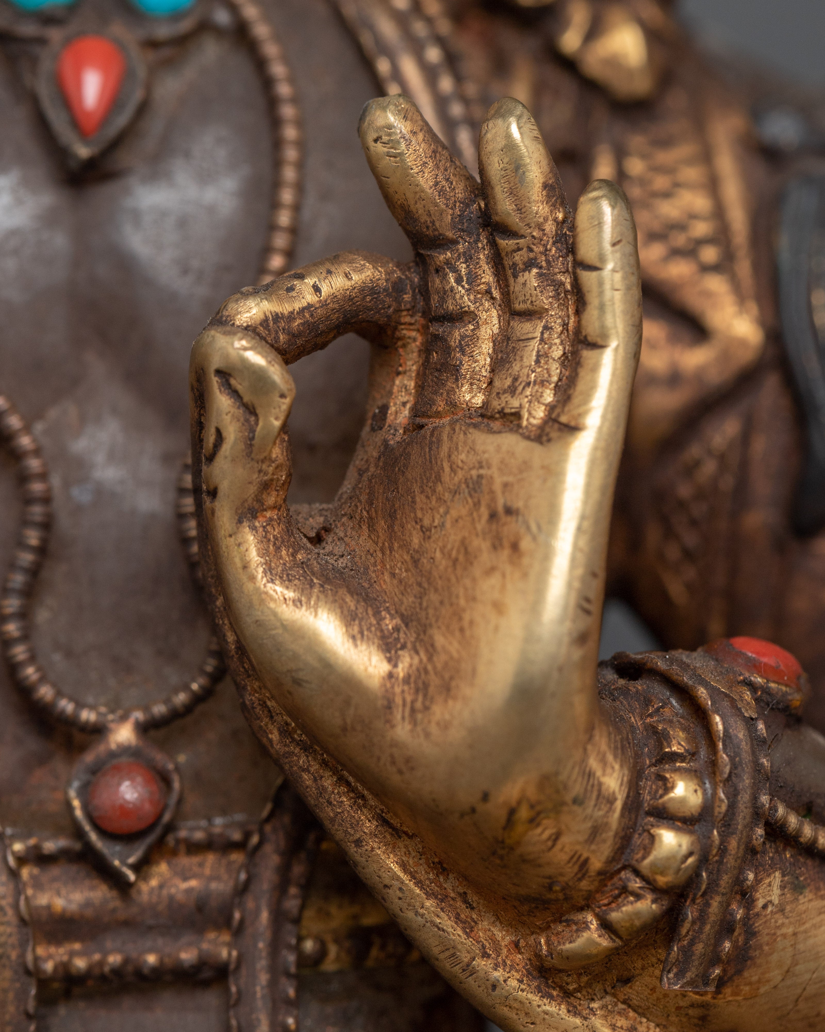 Buddhist Crystal Manjushri Statue | Buddhist Decoration Gifts