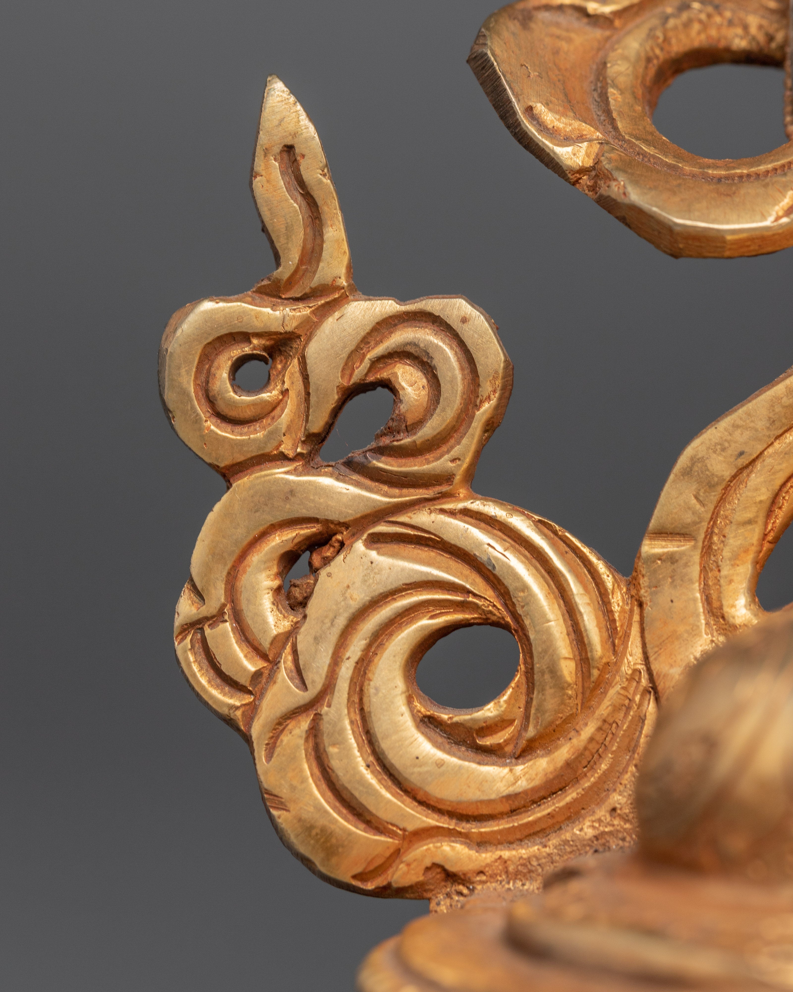 Crystal Vajrasattva Statue | Tibetan Copper Body Statue