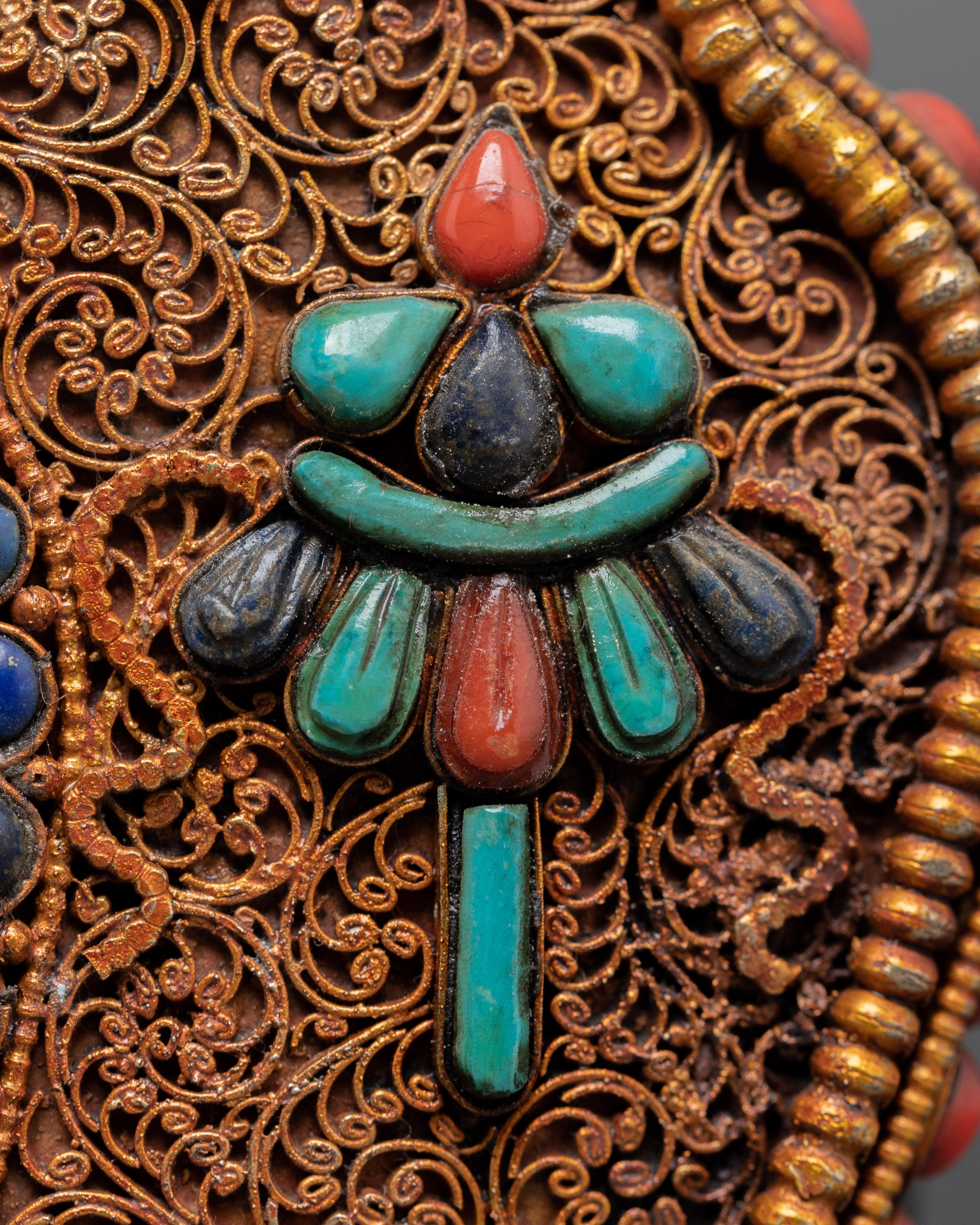 Tibetan Ghau Box | Religious Artifact | Ritual Objects