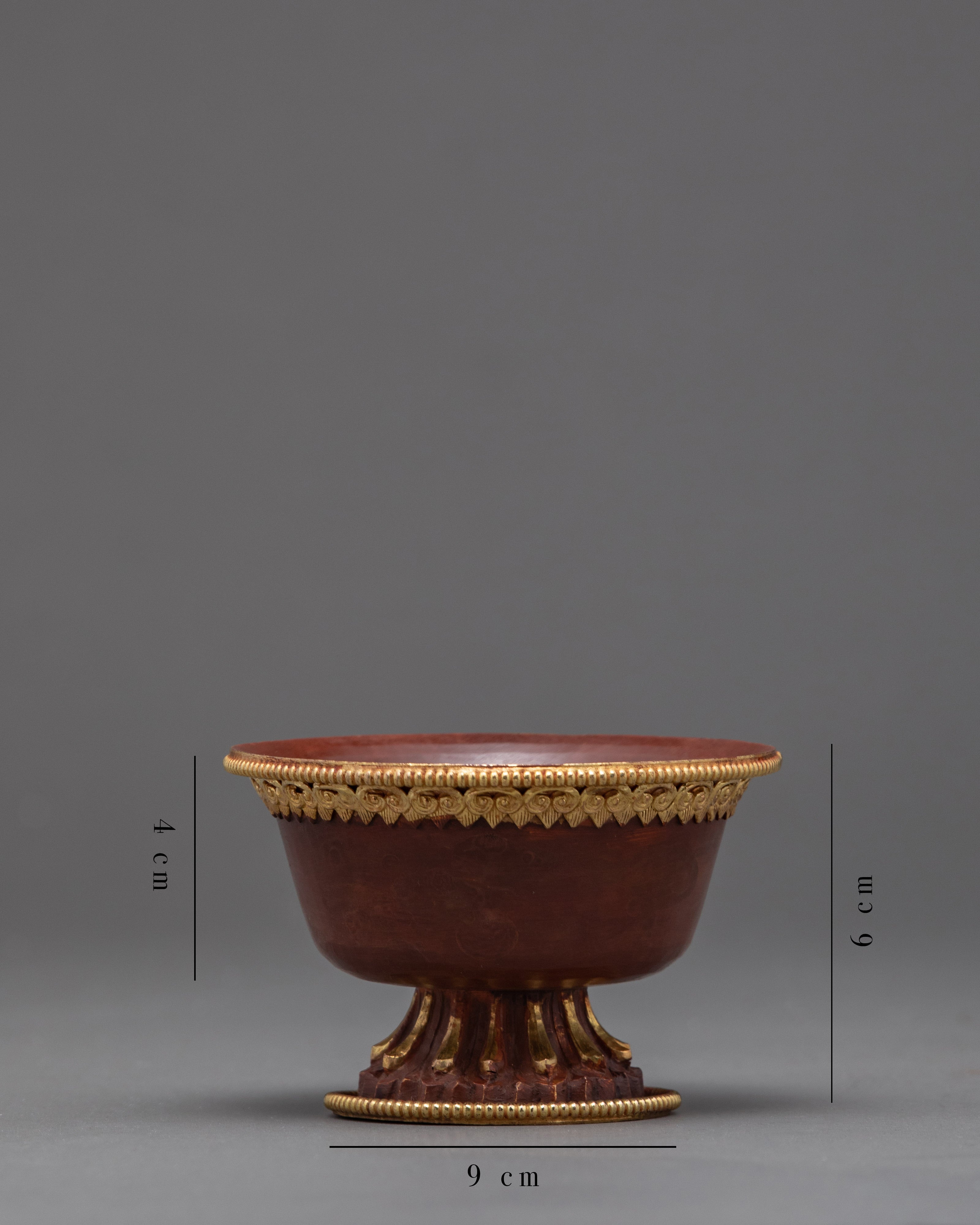 Set of Seven Offering Bowl | Stemmed Puja Bowls | Ritual Items