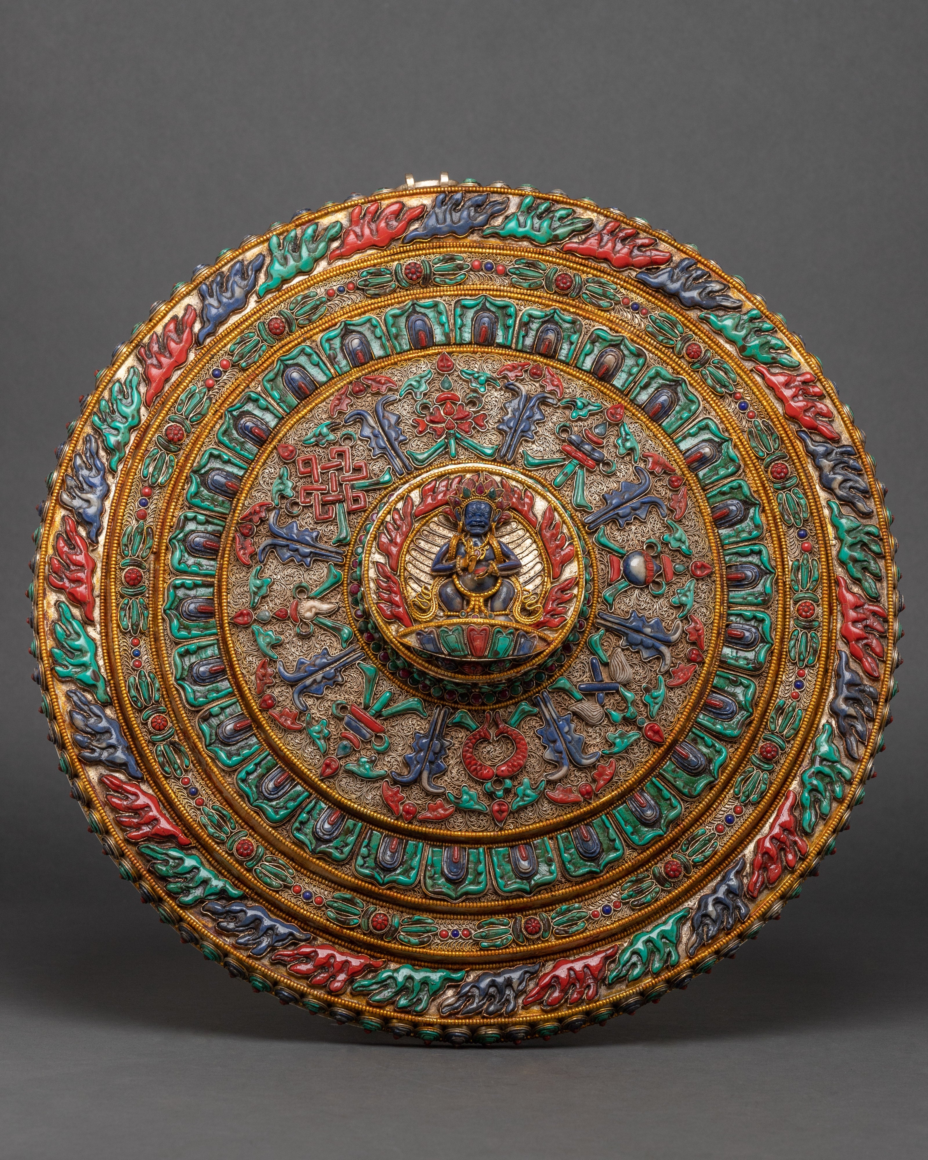 Filigree Mahakala Mandala