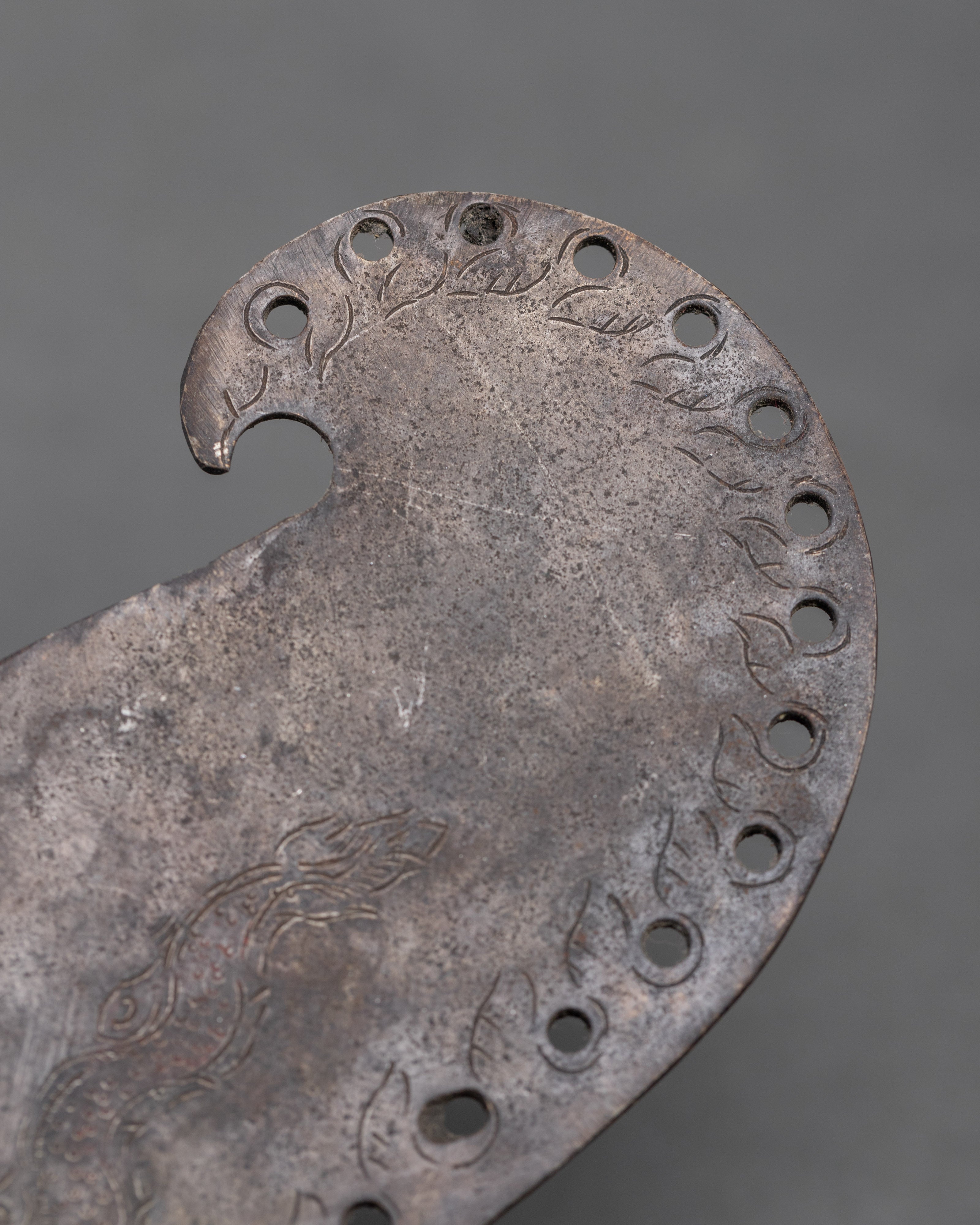 Ritual Flaying Knife | Tibetan Curved Knife