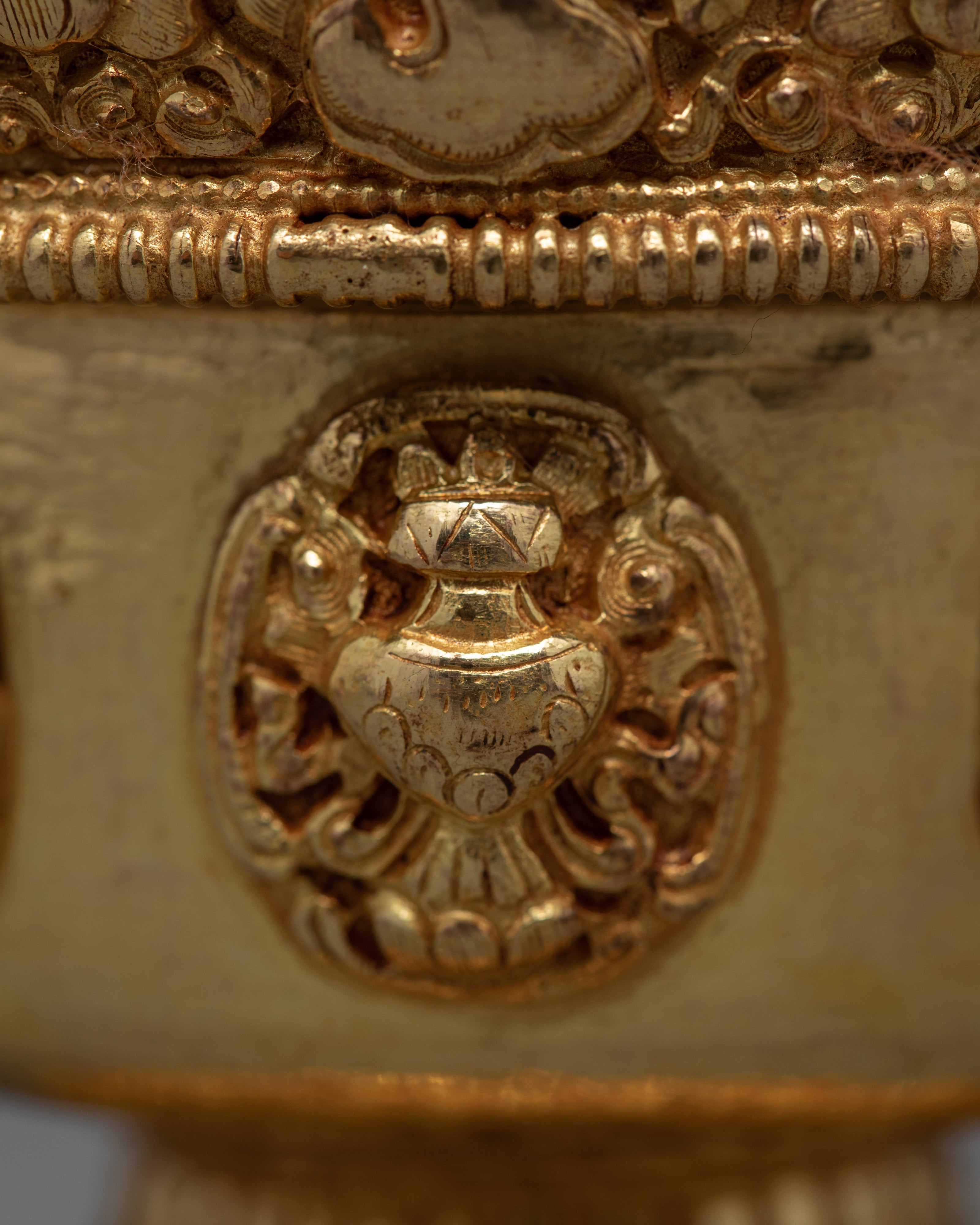 Gold Offering Bowls | Nepal Crafts | Tibetan Offering Bowl