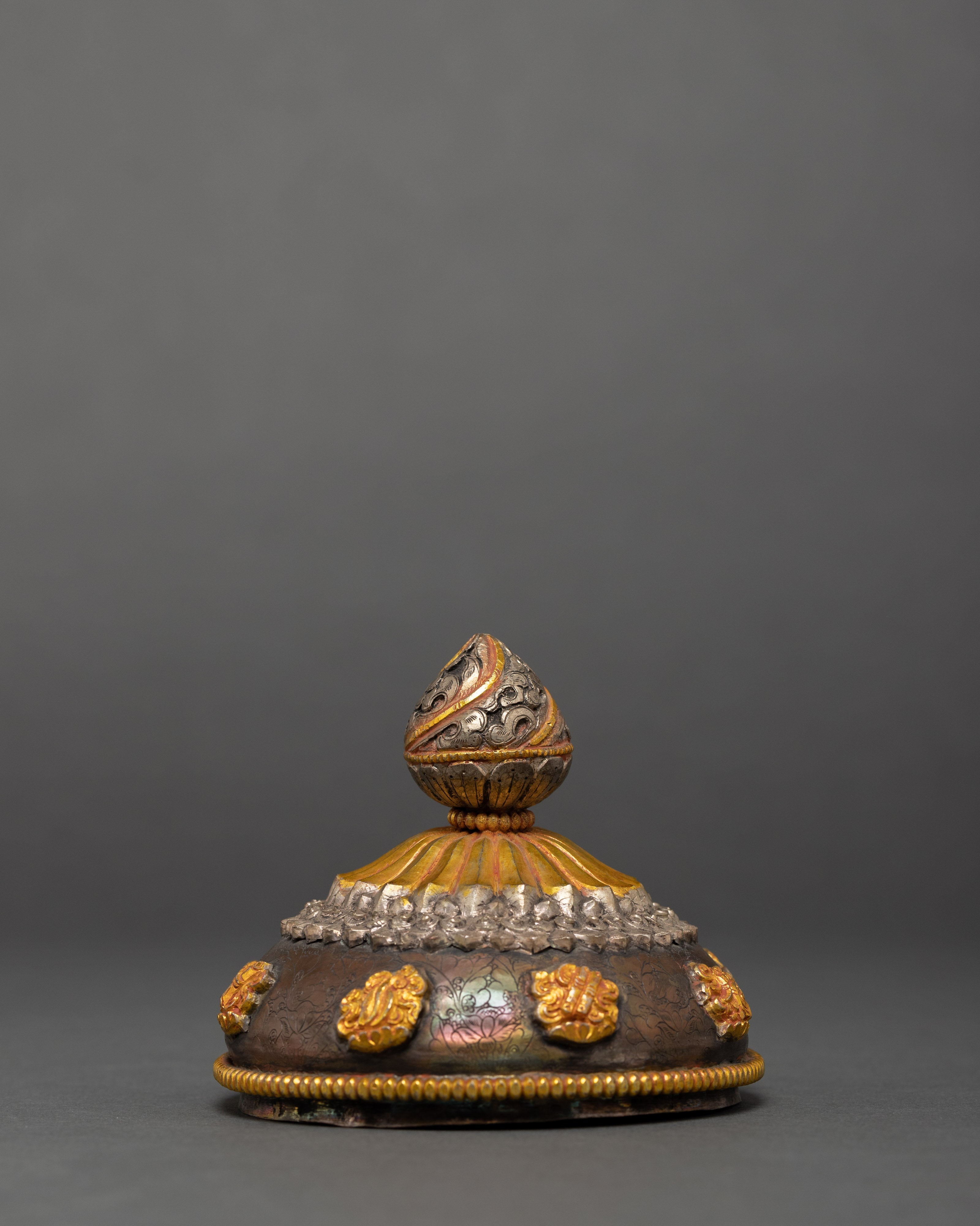 Buddhist Rice Pot | Religious Offering Bowl | Ritual Objects