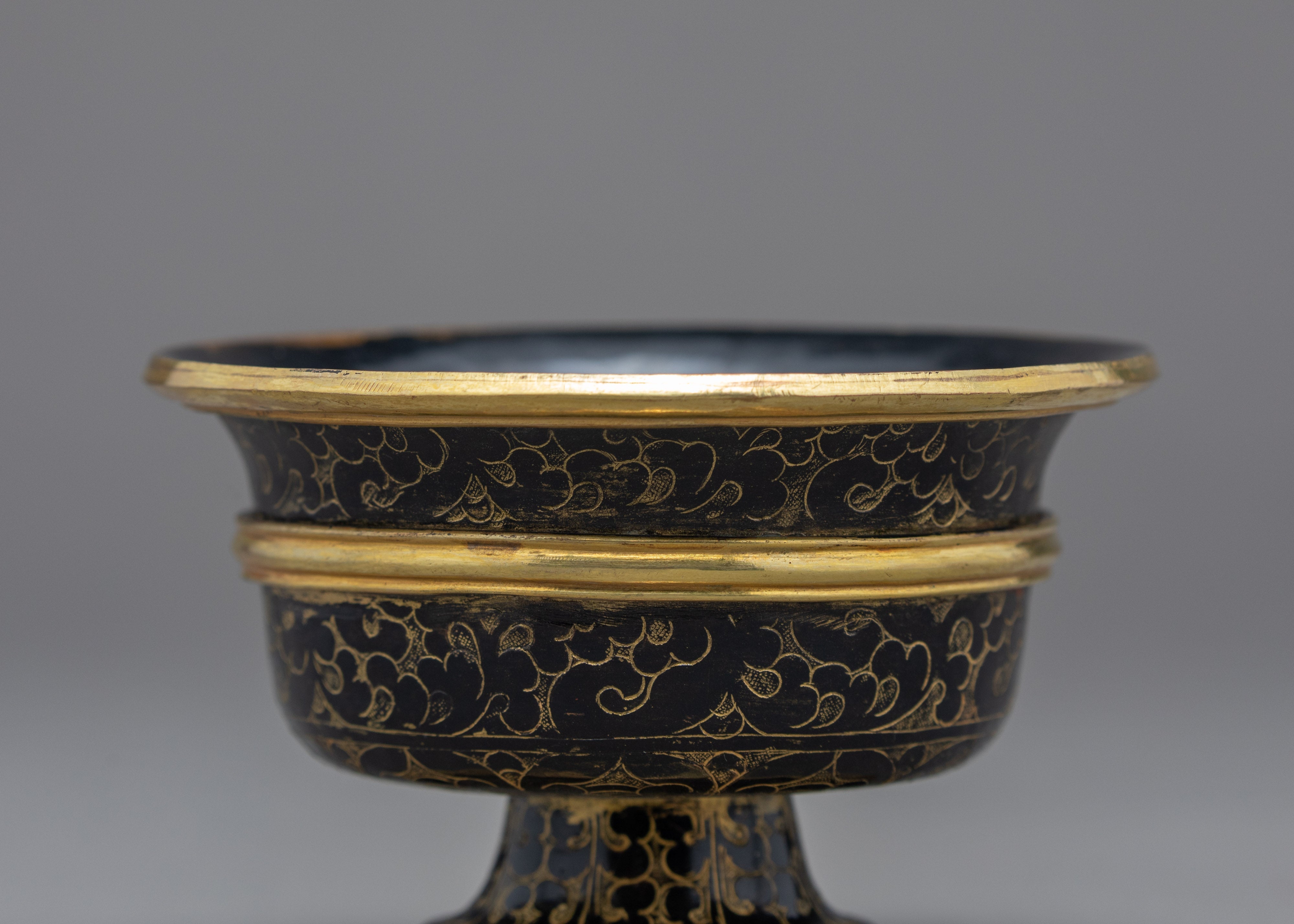 2.75" Goddess Offering Bowl | Copper Oxidized | Ritual Objects