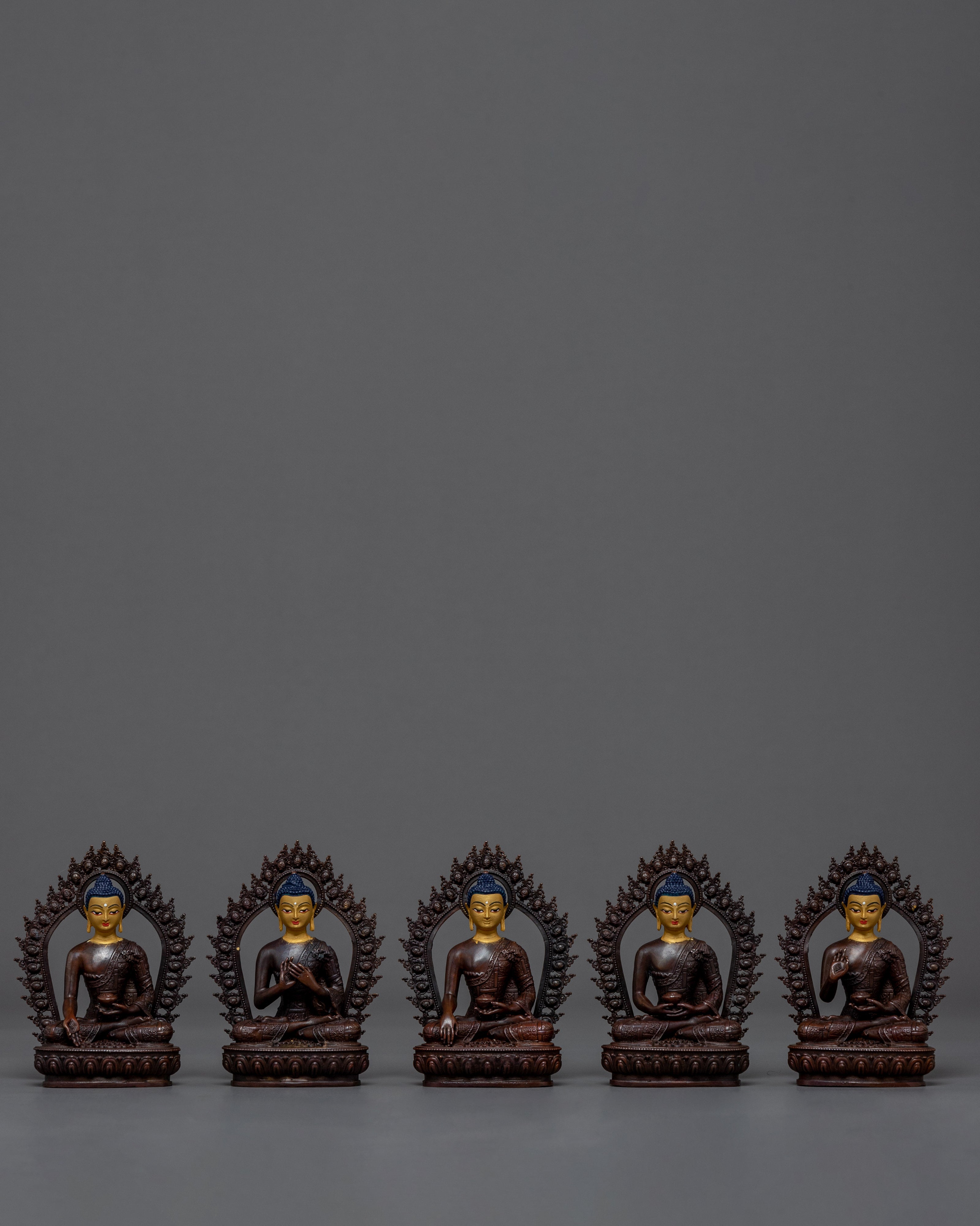 Five Dhyani Buddhas Sculpture