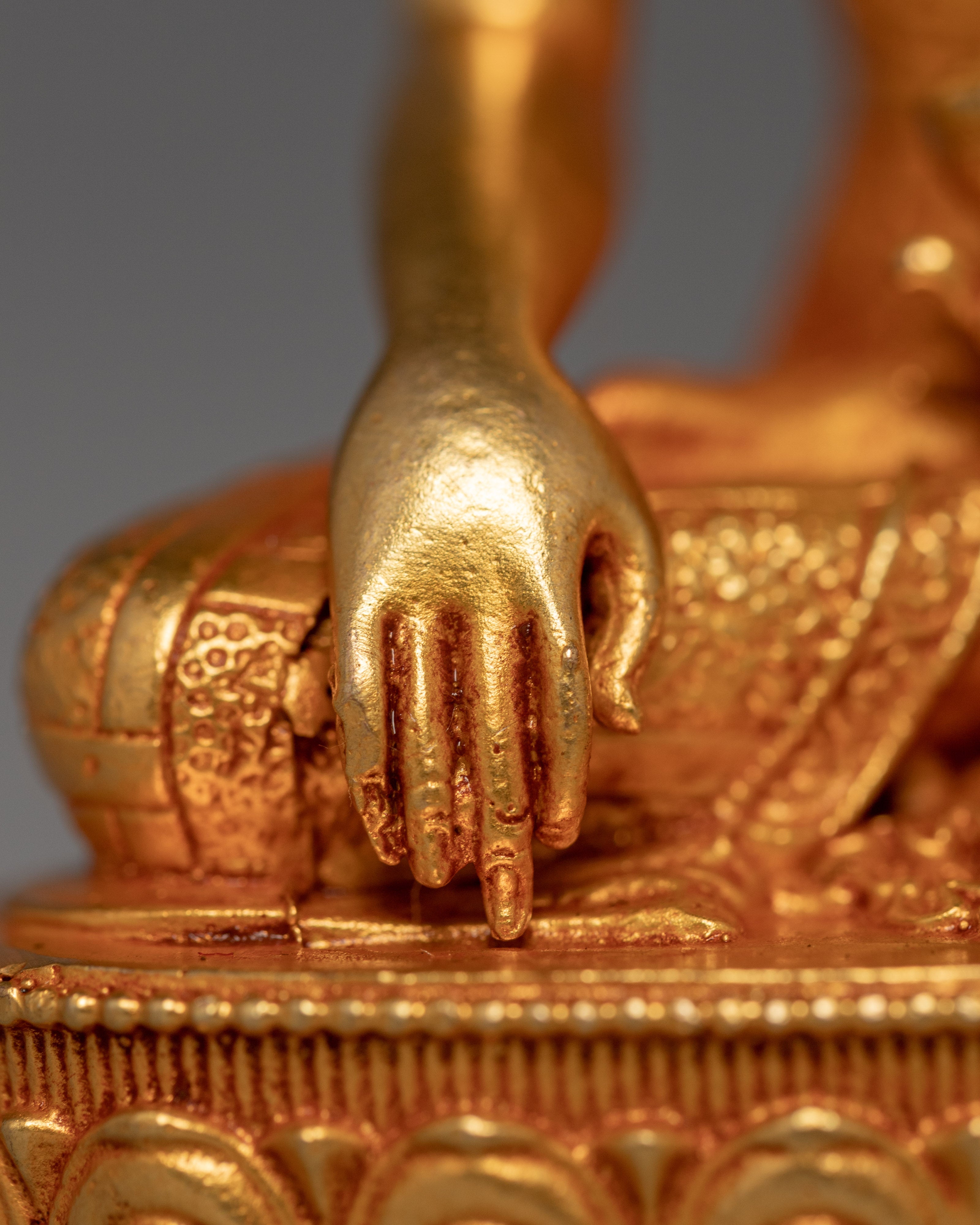 The Five Dhyani Buddhas | Machine Carved Miniature Statue Set for Home Decoration