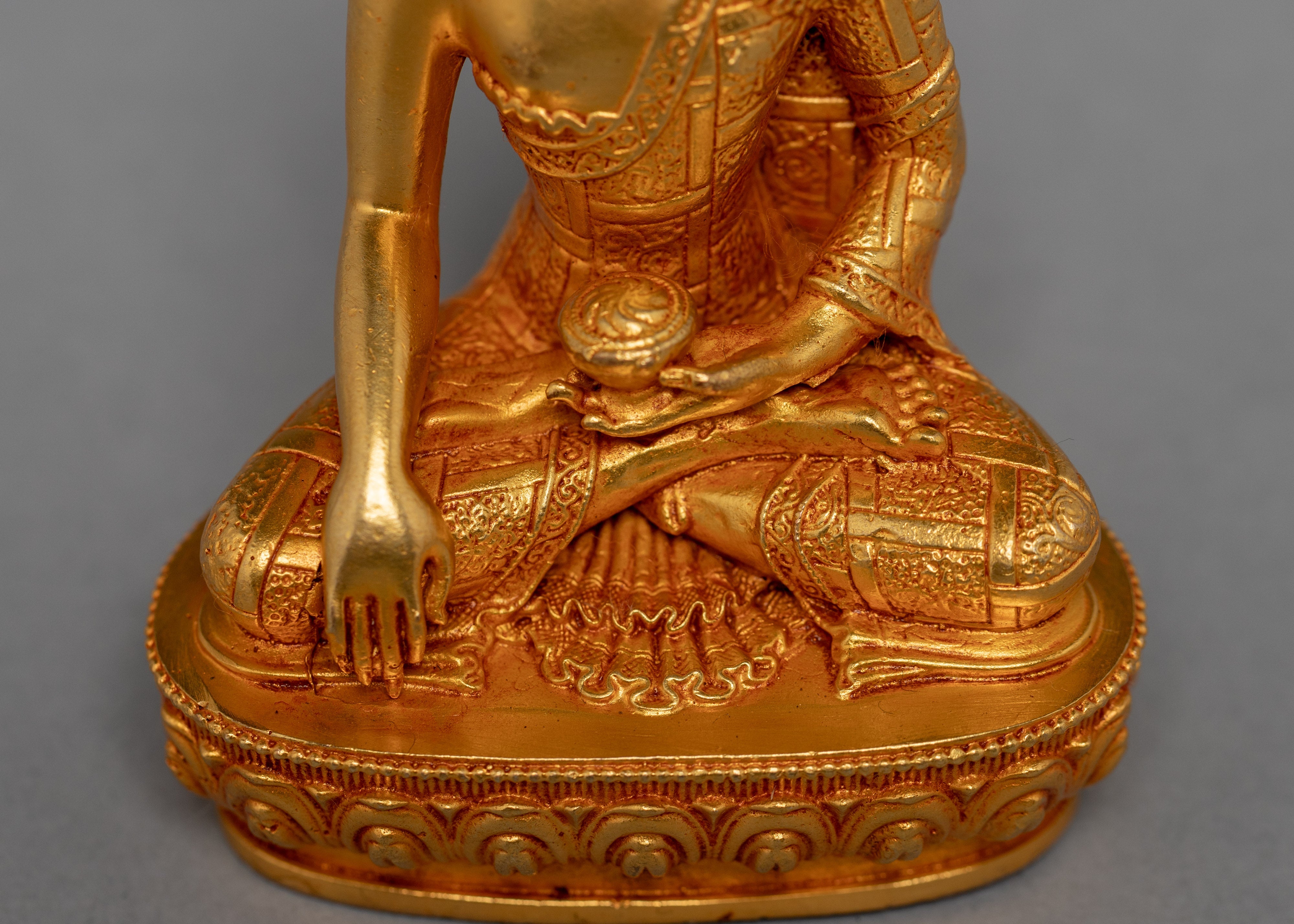 The Five Dhyani Buddhas | Machine Carved Miniature Statue Set for Home Decoration