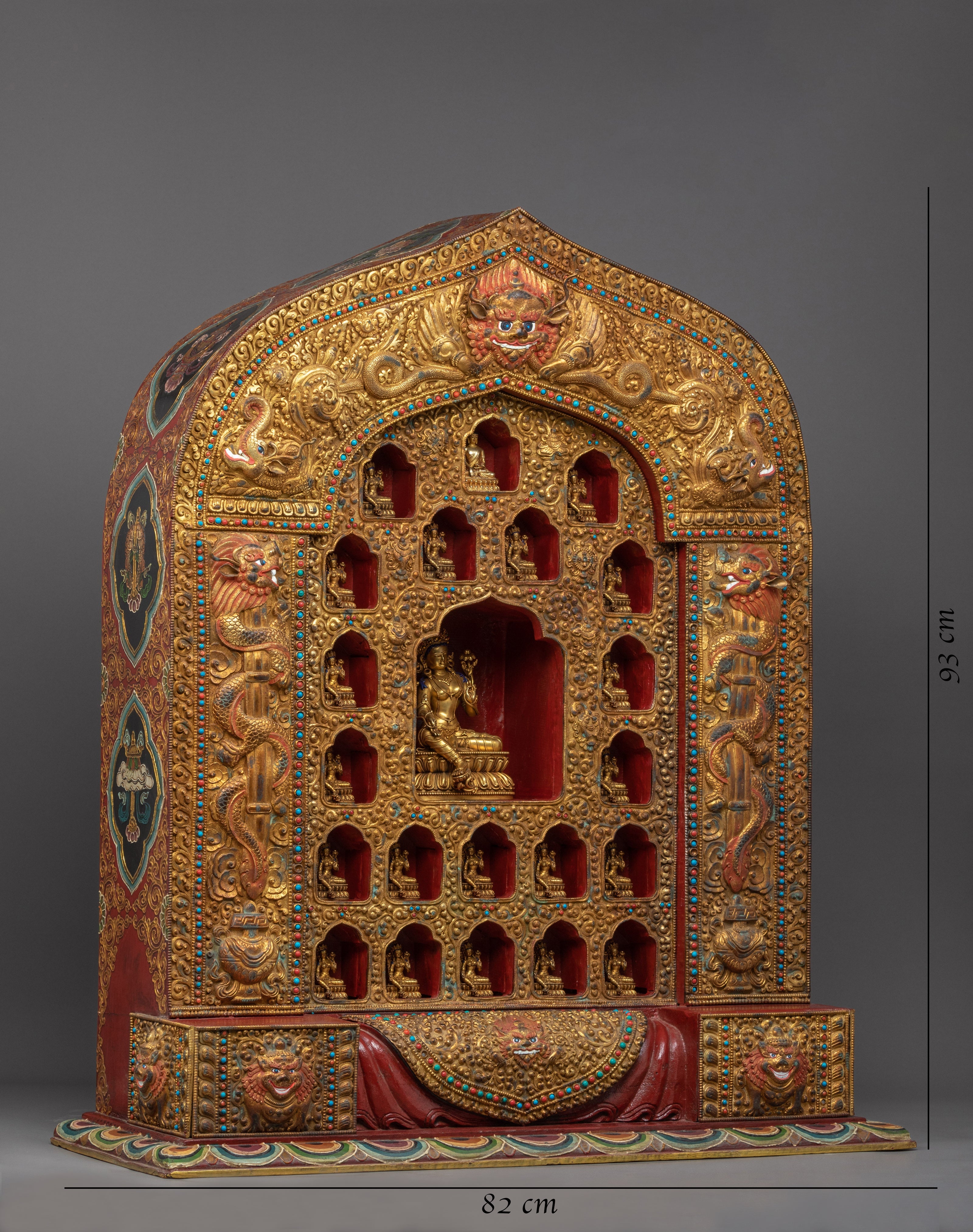 21 Tara Statue Set | Traditionally Handcarved Statue | Religious Decors