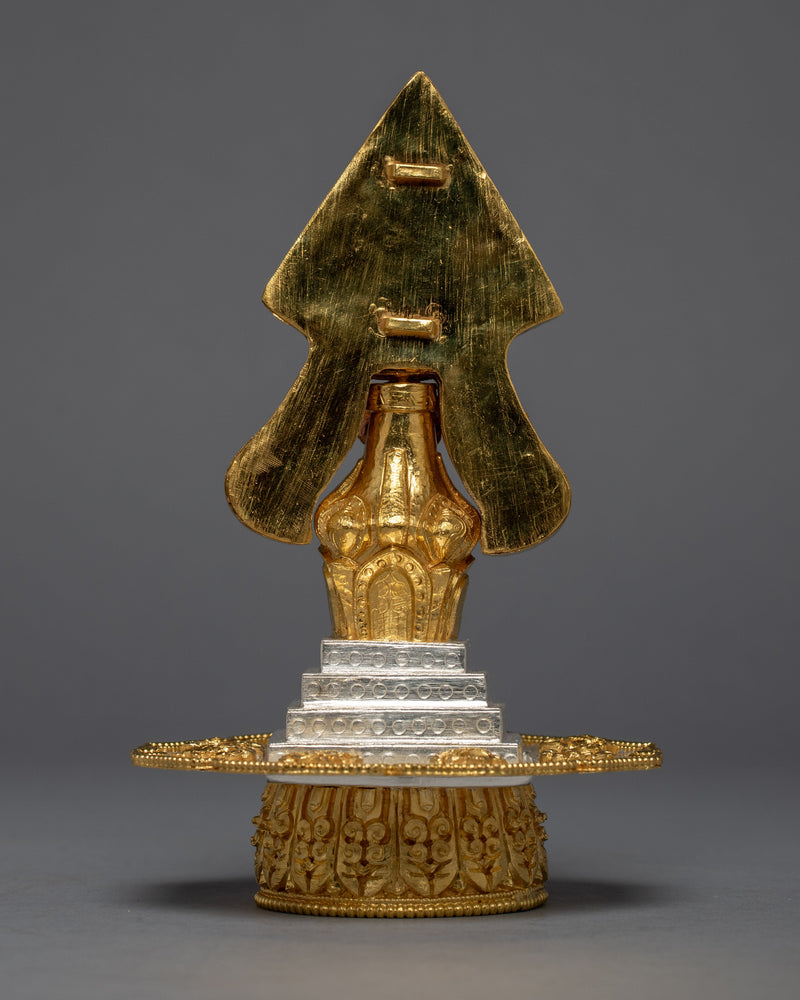 Handcrafted Buddhist Prayer Set | Tibetan Kapala, Offering Bowl, Bhumba Set | Meditation Altar Supplies | Zen Ritual Items for Room Decor