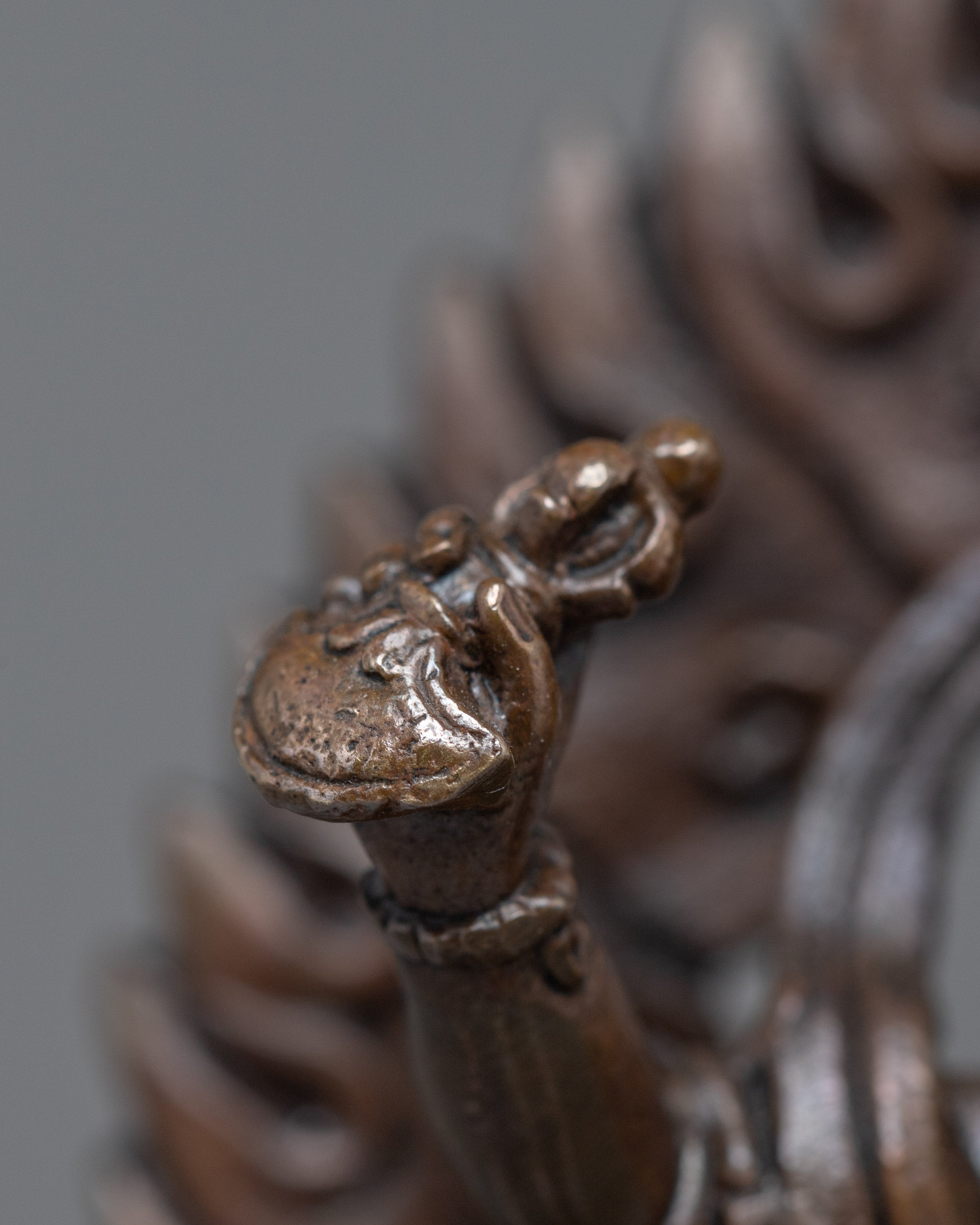Mini Singhamukha Statue | Buddhist Artwork