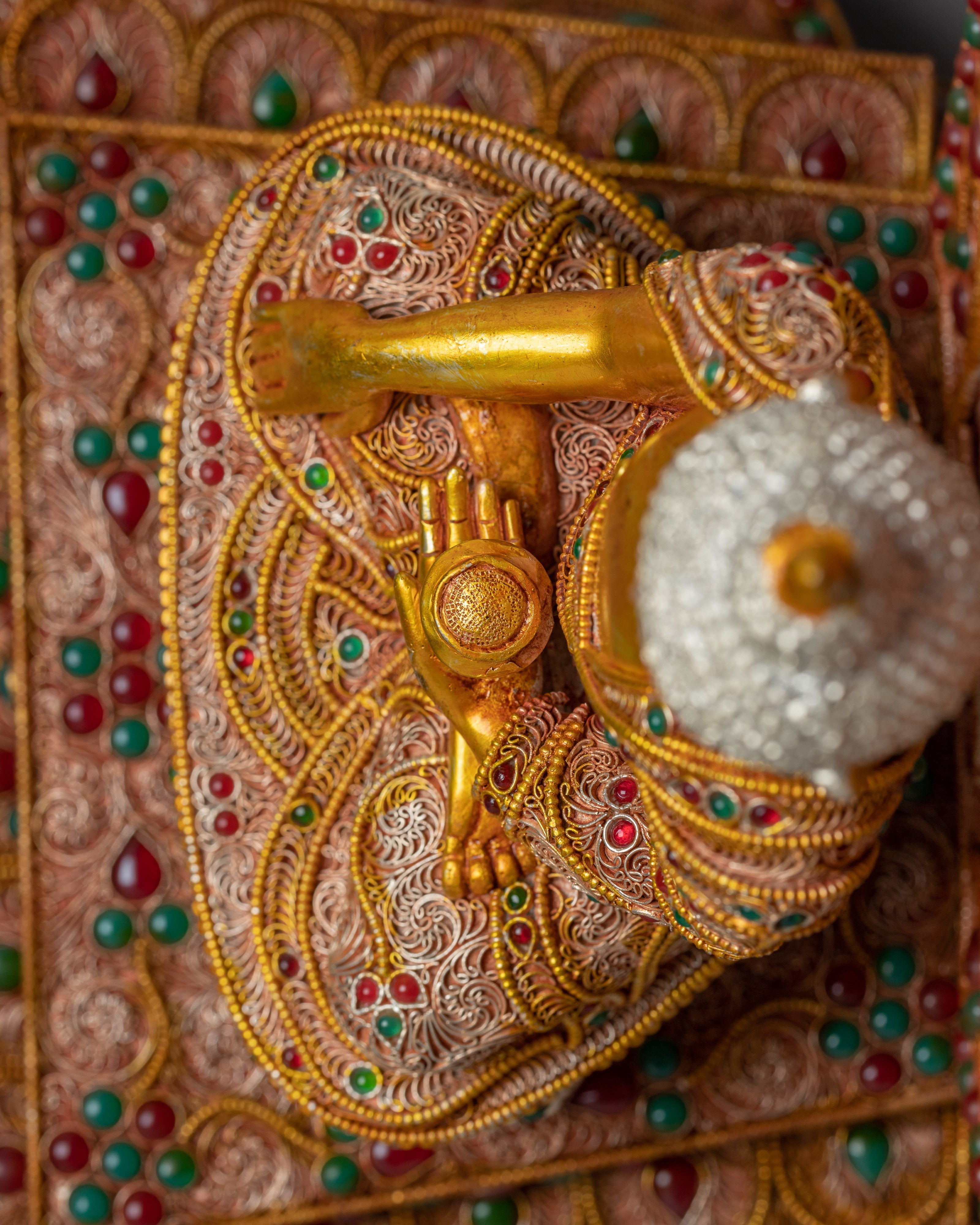 24K Gold Plated Shakyamuni Buddha Statue | Himalayan Art