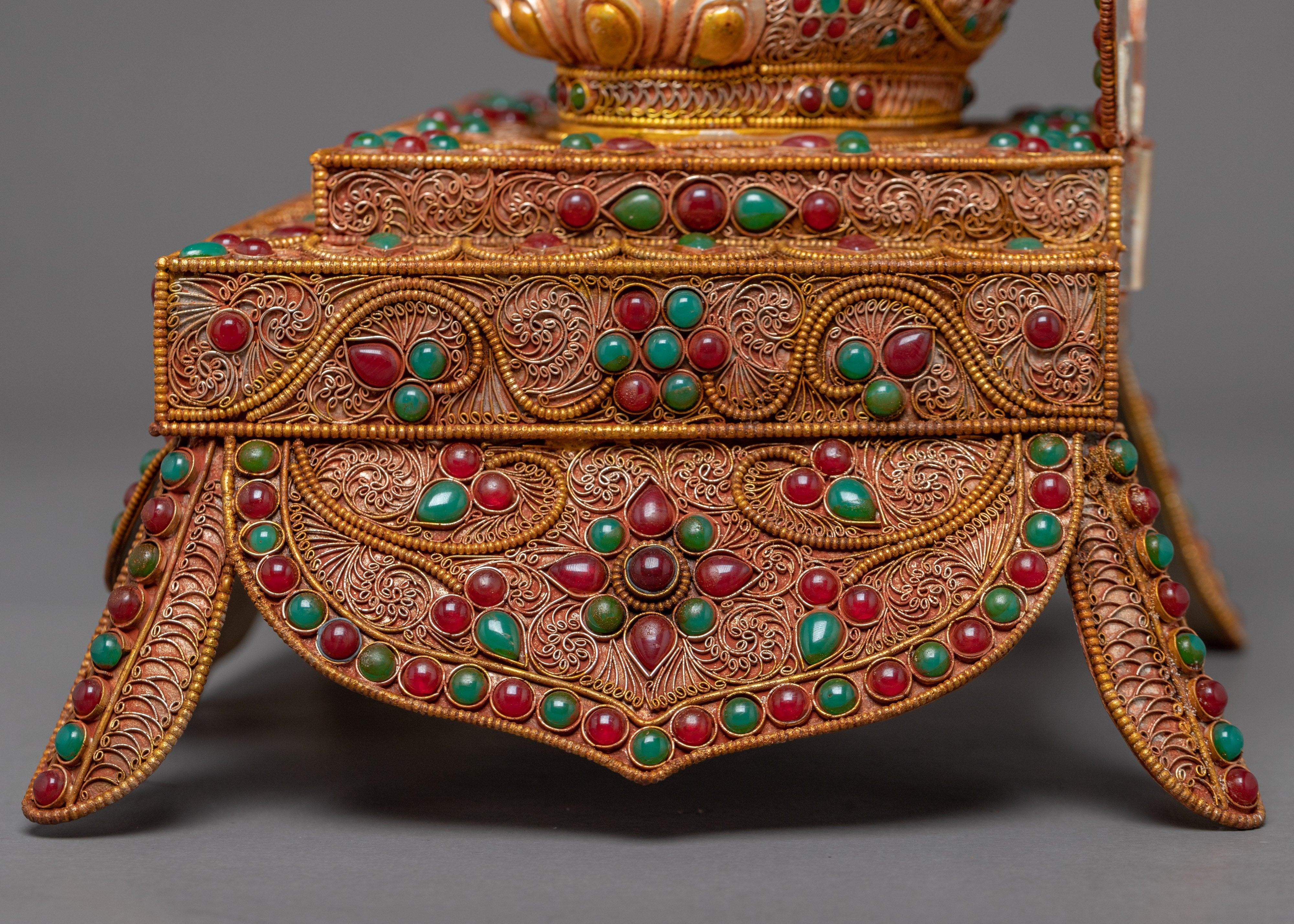 24K Gold Plated Shakyamuni Buddha Statue | Himalayan Art