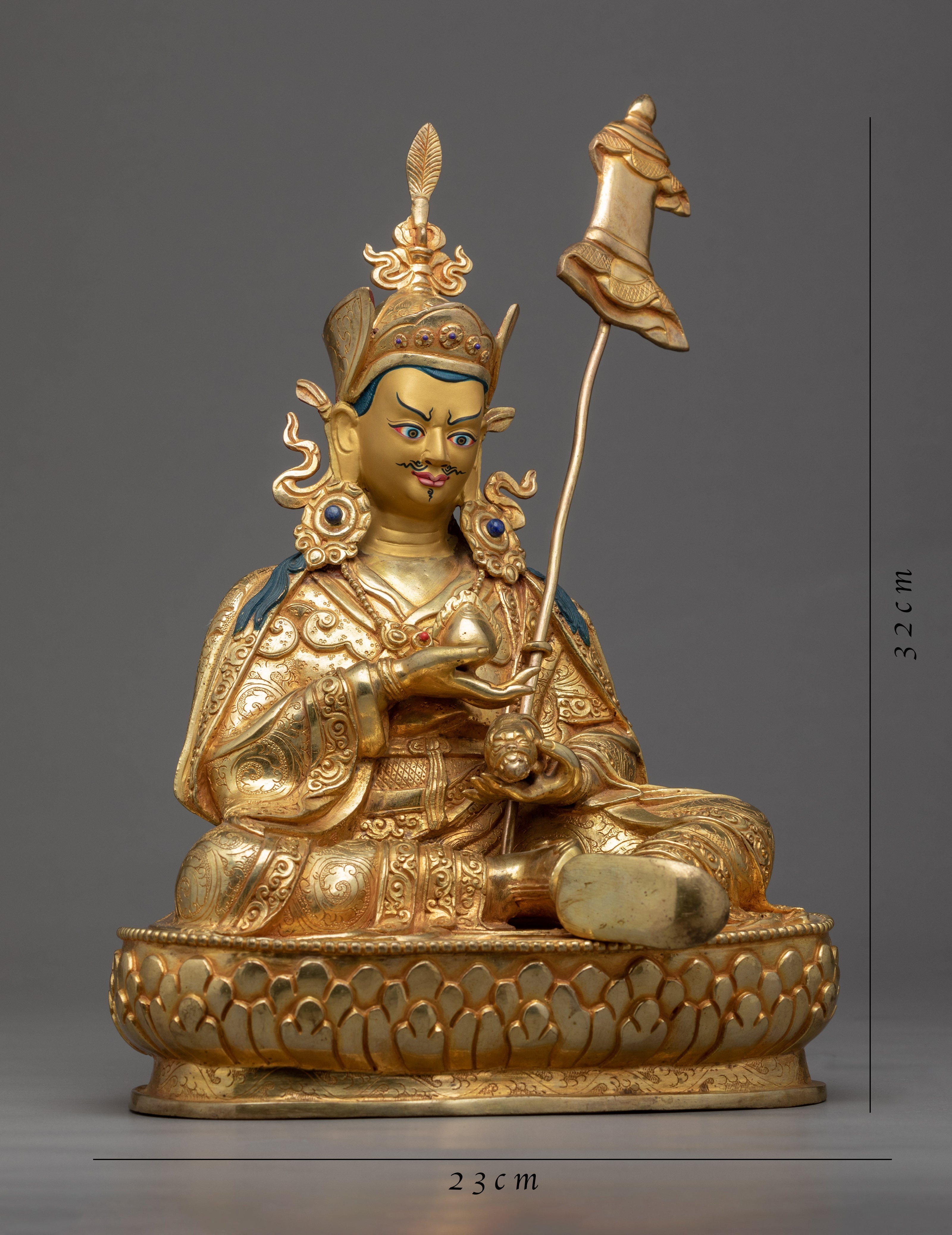 Guru Rinpoche Statue | Padmasambhava | Religious Decor