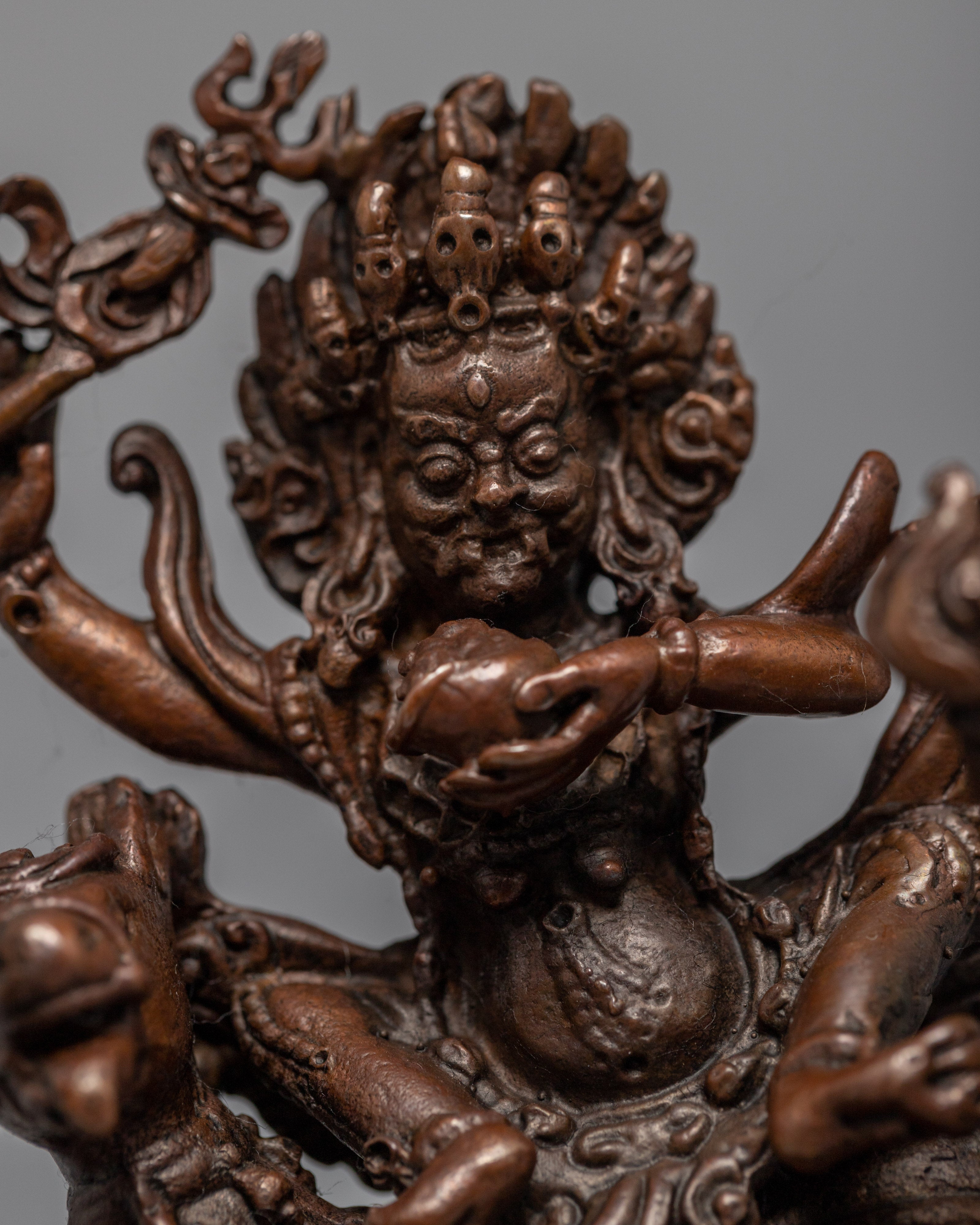 Palden Lhamo Empowerment Statue | Machine-Made Palden Lhamo Sculpture