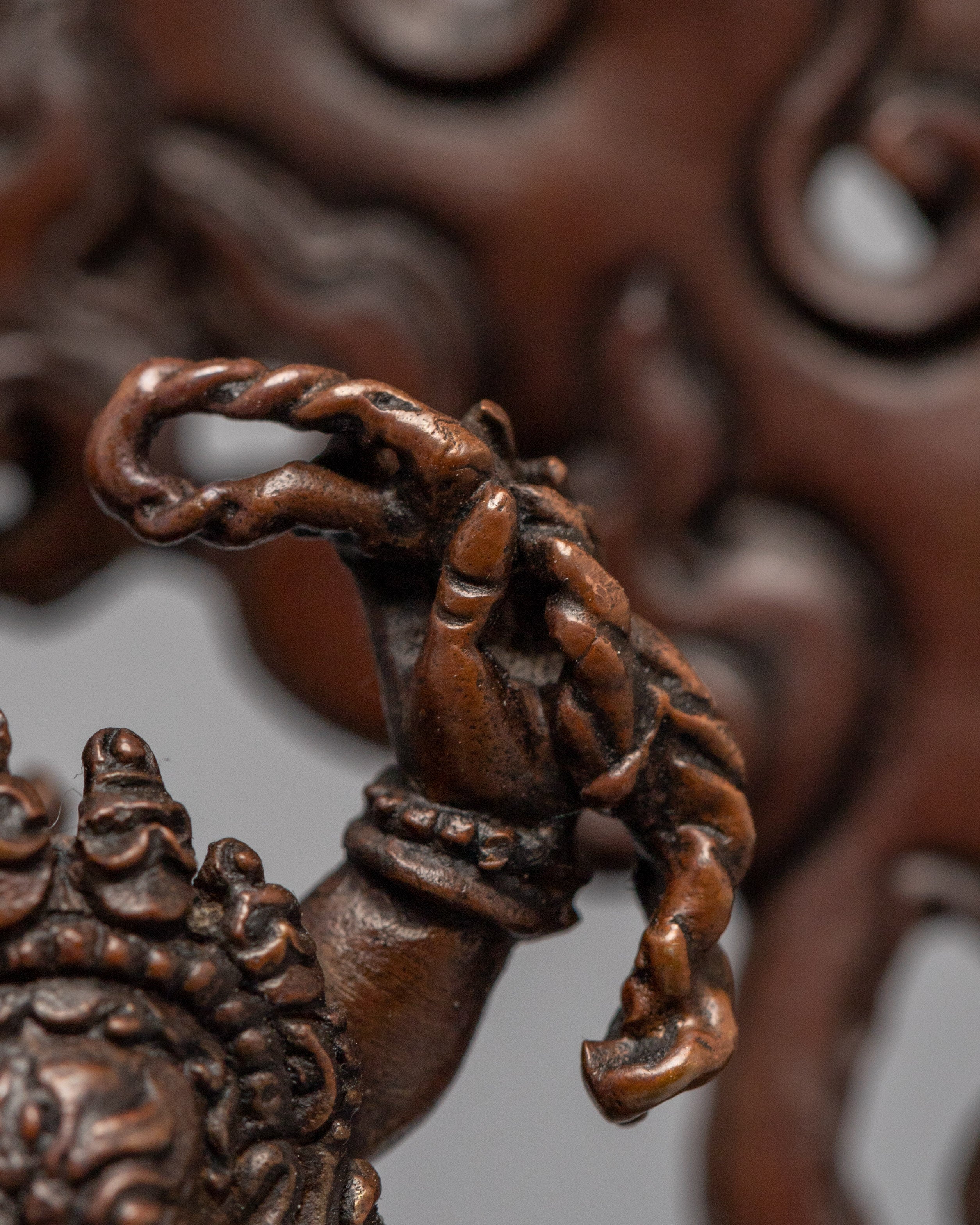 Mini Yamantaka Sculpture | Buddhist Deity Figurine