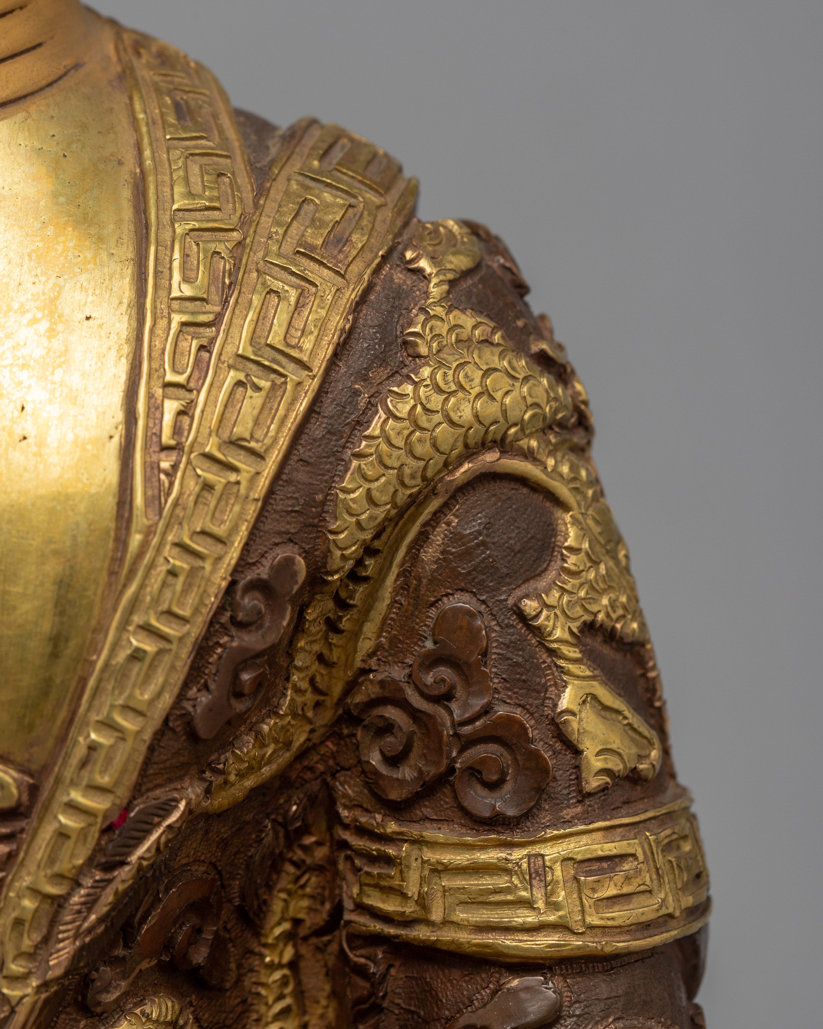 Namo Shakyamuni Buddha Statue | Traditional Tibetan Style Buddhist Statue