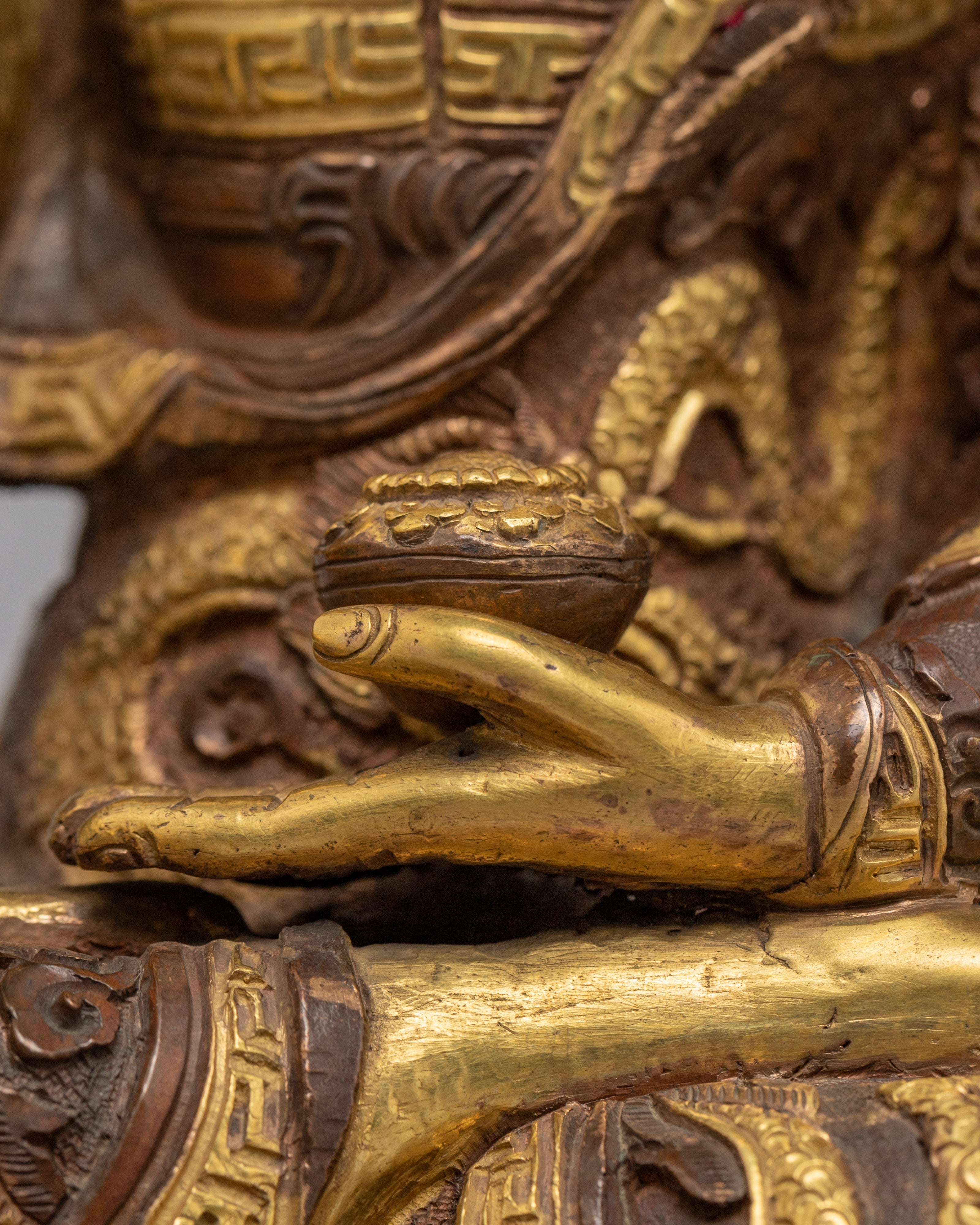 Namo Shakyamuni Buddha Statue | Traditional Tibetan Style Buddhist Statue