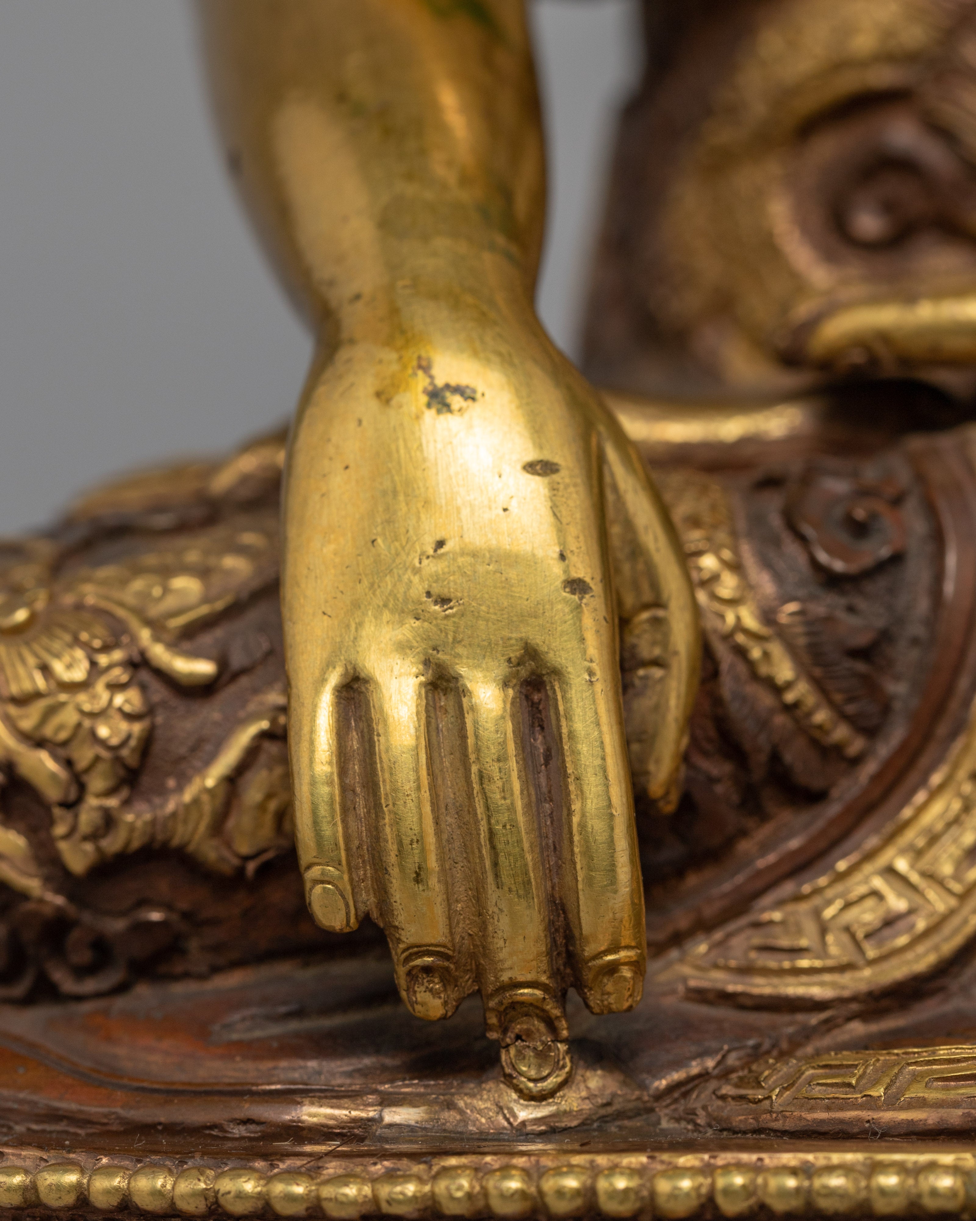 Namo Shakyamuni Buddha Statue | Traditional Tibetan Style Buddhist Statue