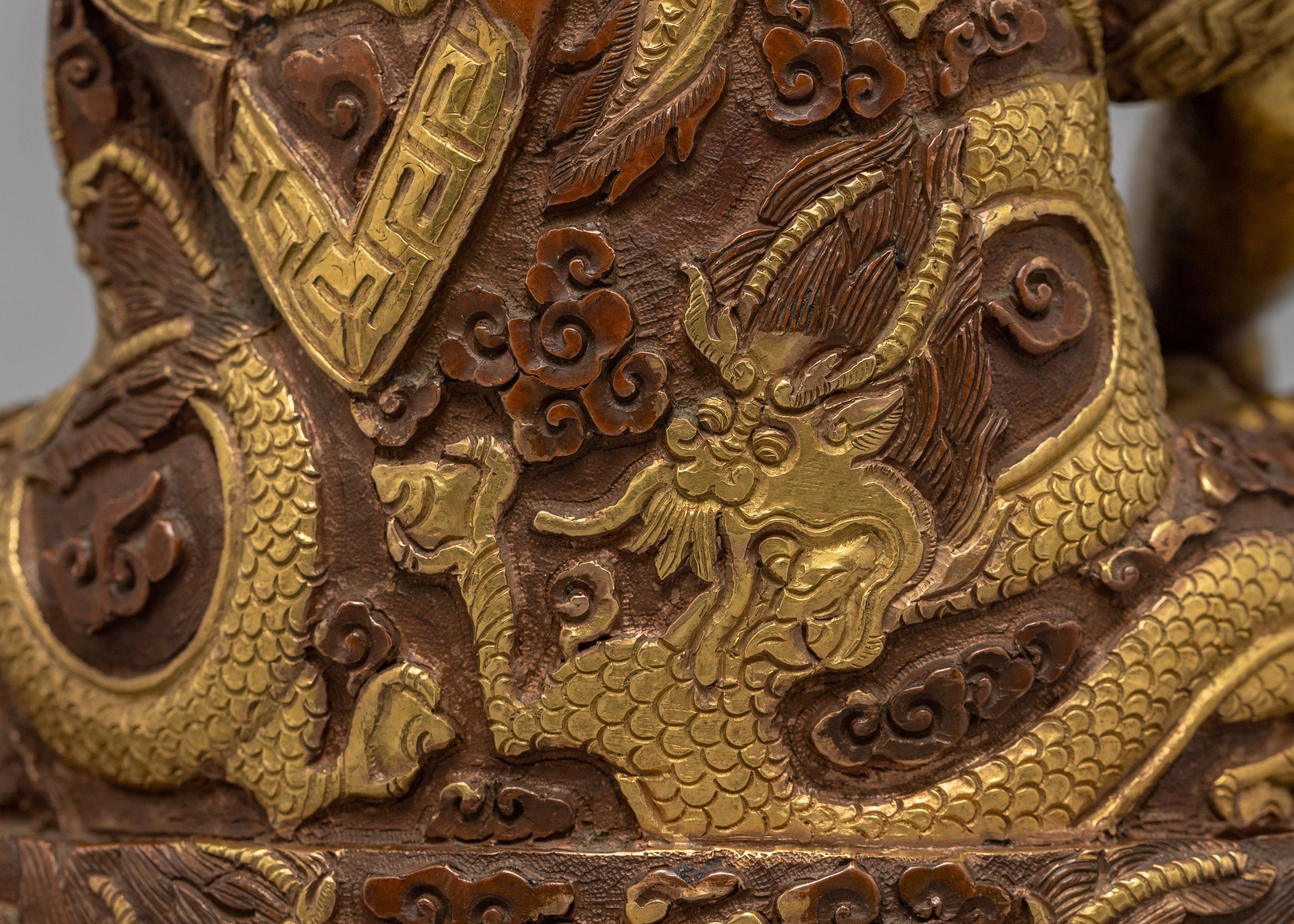 Namo Shakyamuni Buddha Statue | Traditional Tibetan Style Buddhist Statue