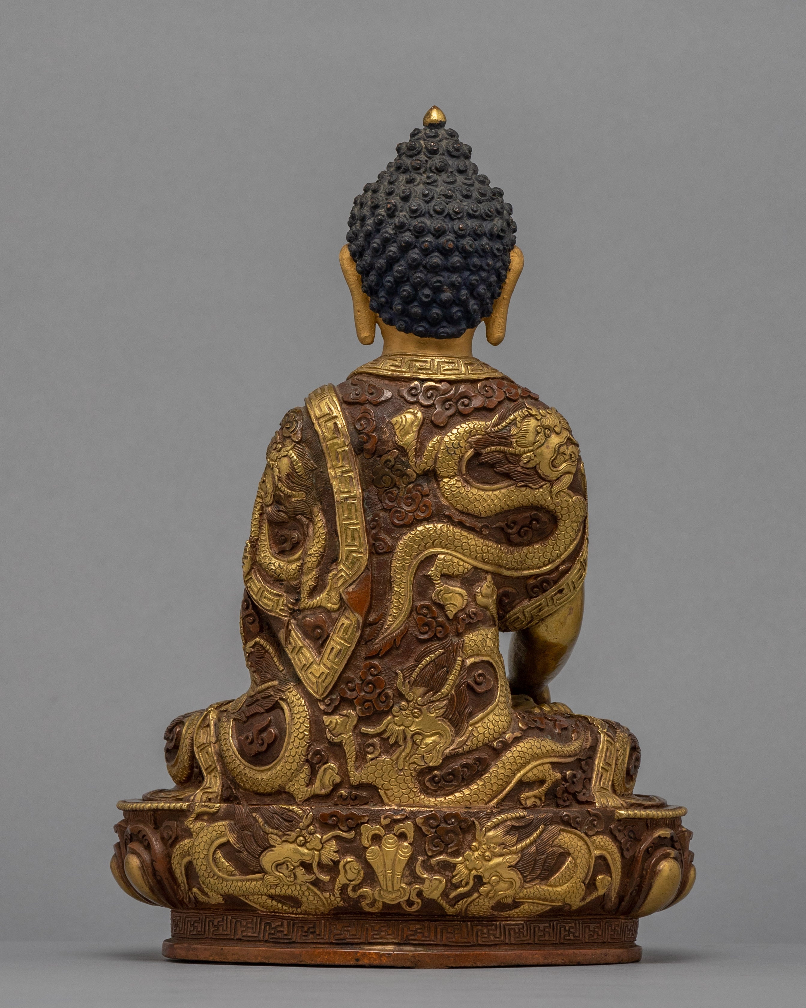 Namo Shakyamuni Buddha Statue | Traditional Tibetan Style Buddhist Statue
