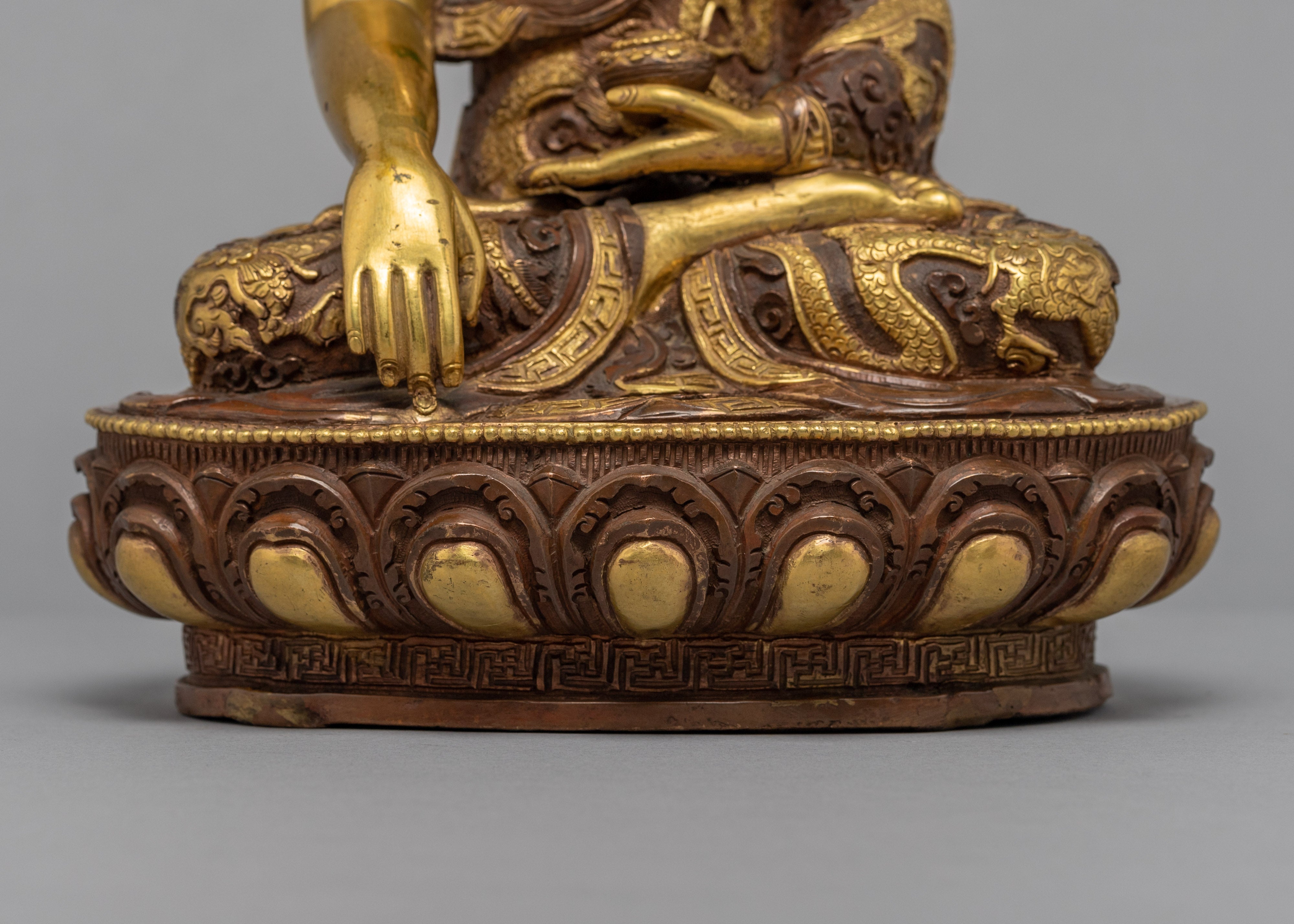 Namo Shakyamuni Buddha Statue | Traditional Tibetan Style Buddhist Statue