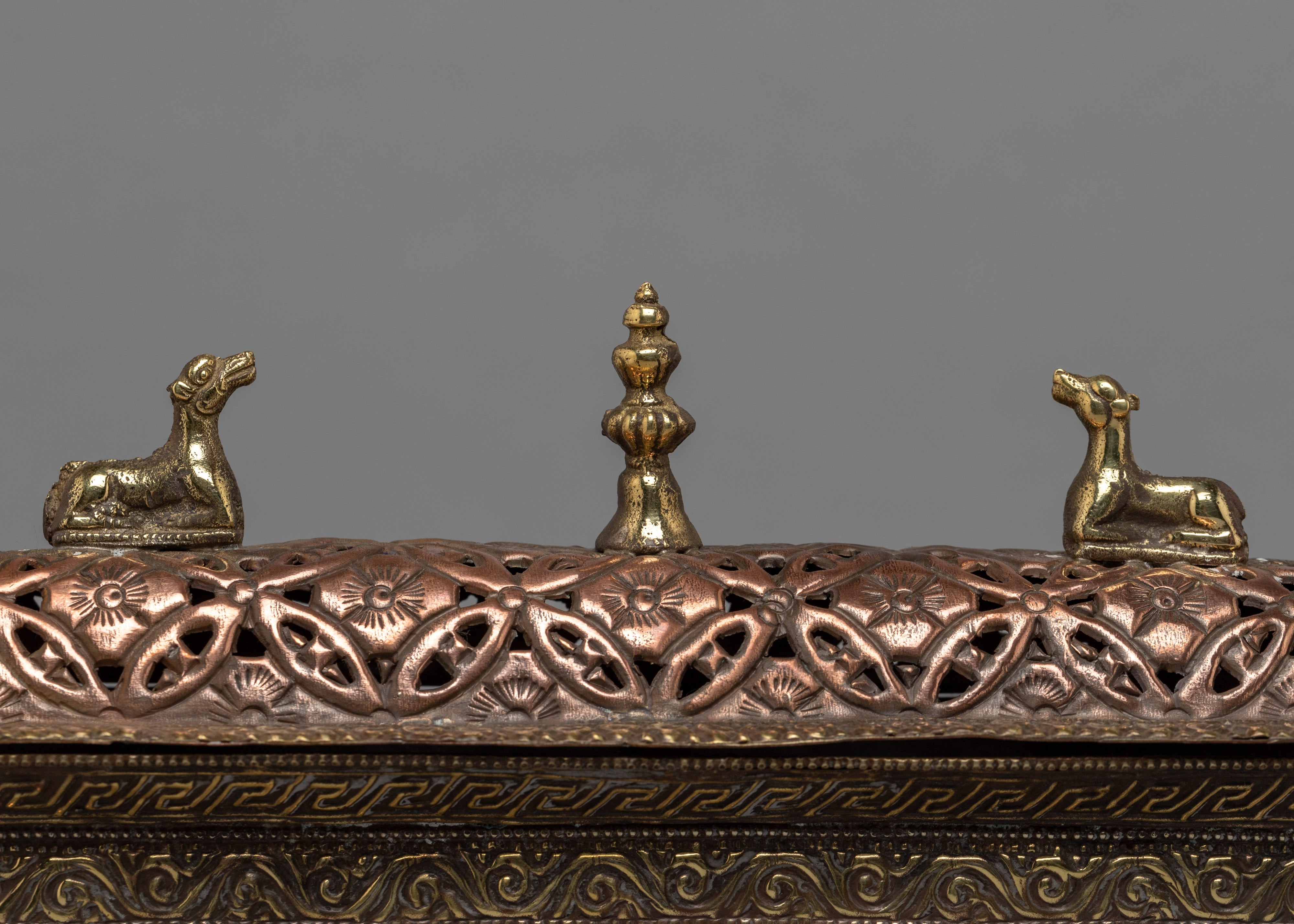 5 in 1 Prayer Wheel with Incense Burner | Mantra carfted Prayer Wheel