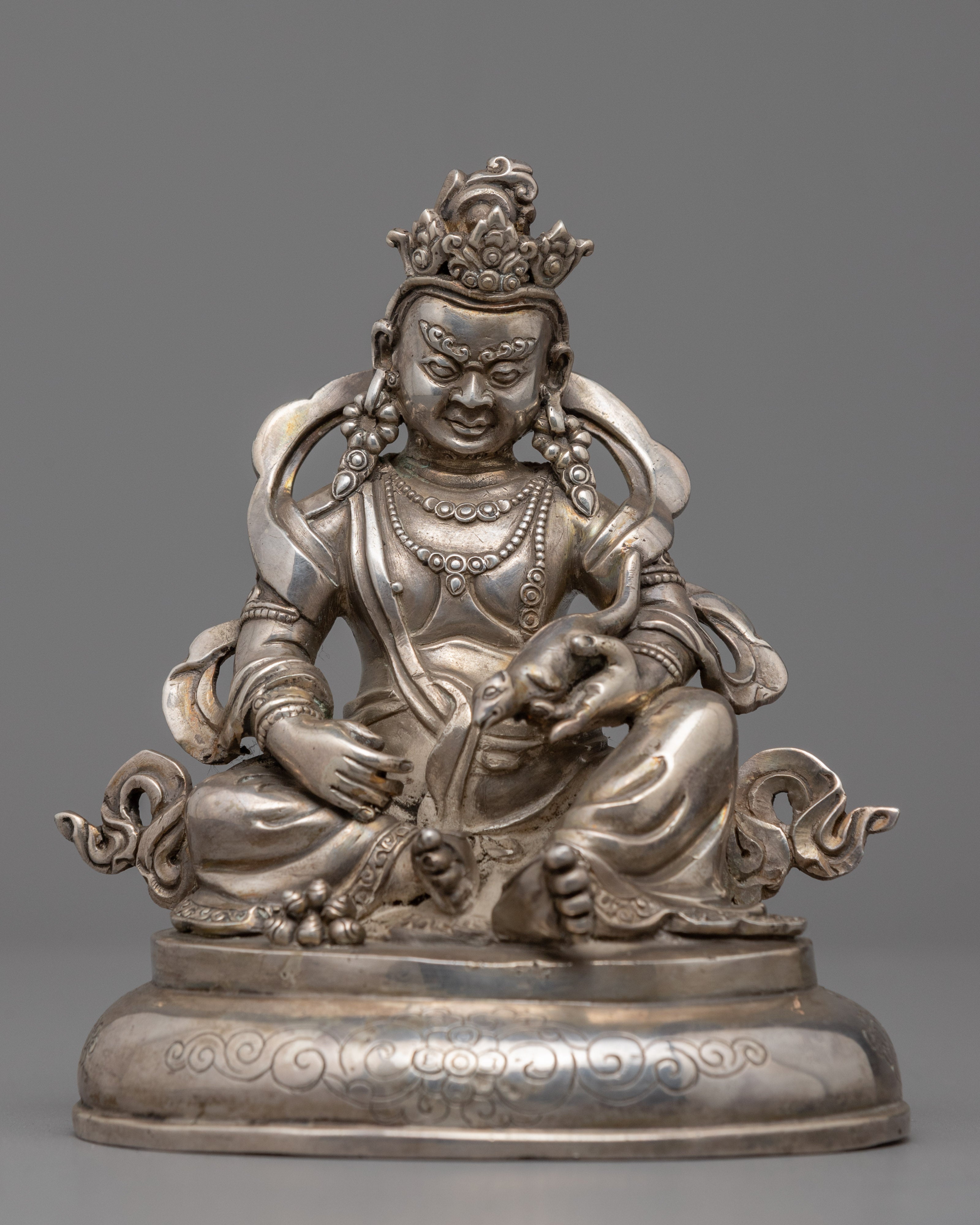 Silver Plated Dzambhala