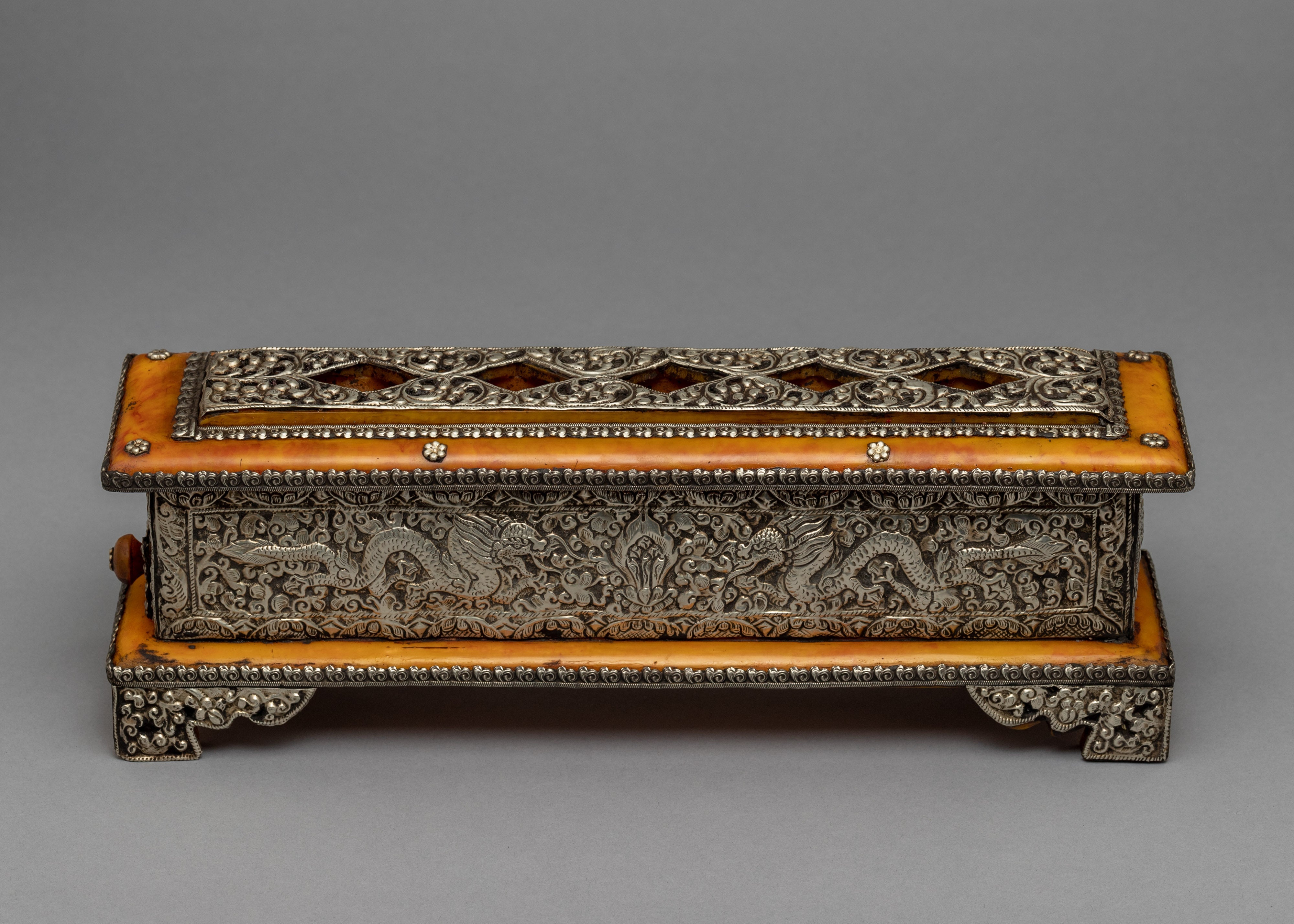 Incense Burner Tibetan For Rituals and Ceremonies | Traditional Ritual Item For Meditation Shrine