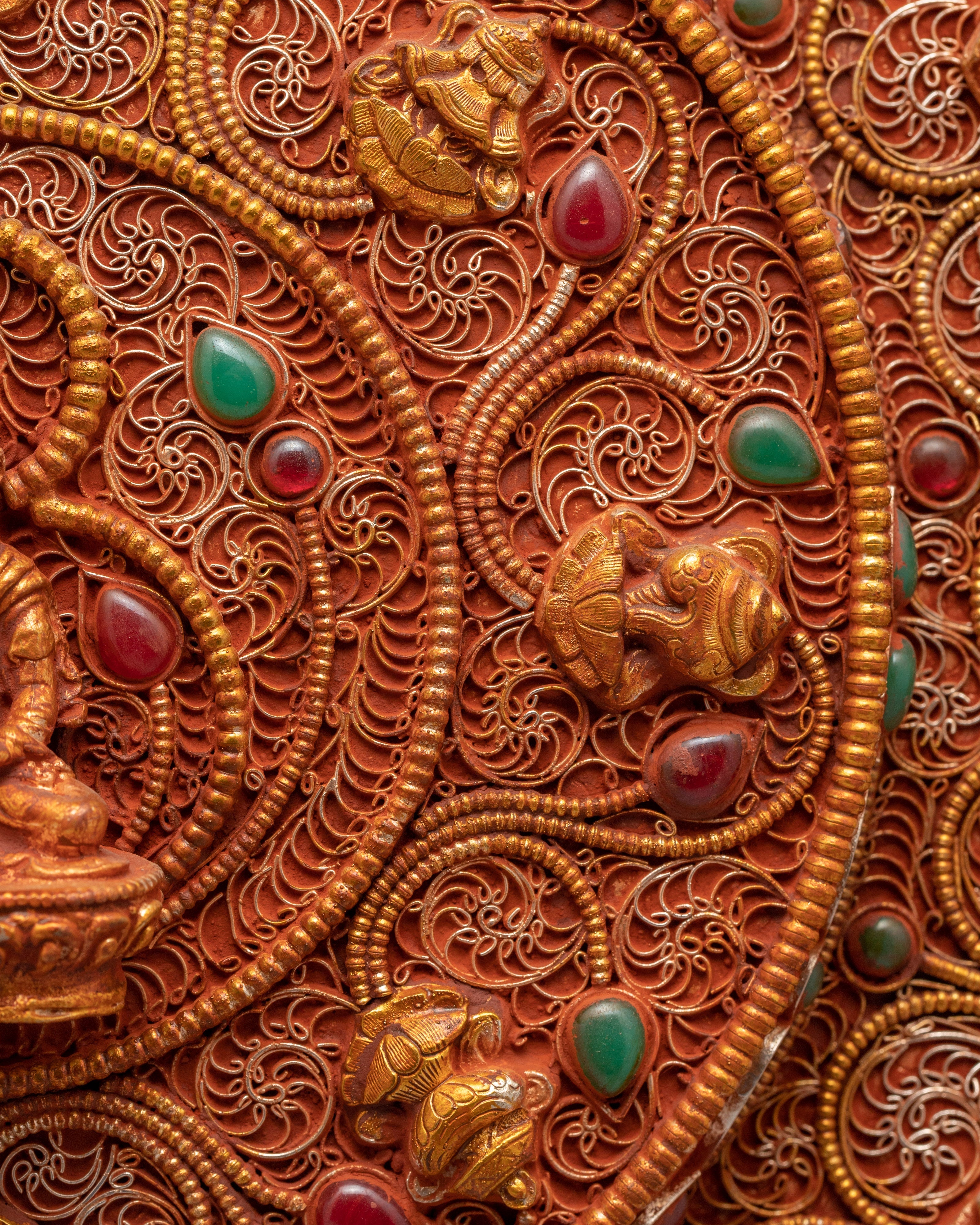 3D Mandala Art | 24K Gold Gilded