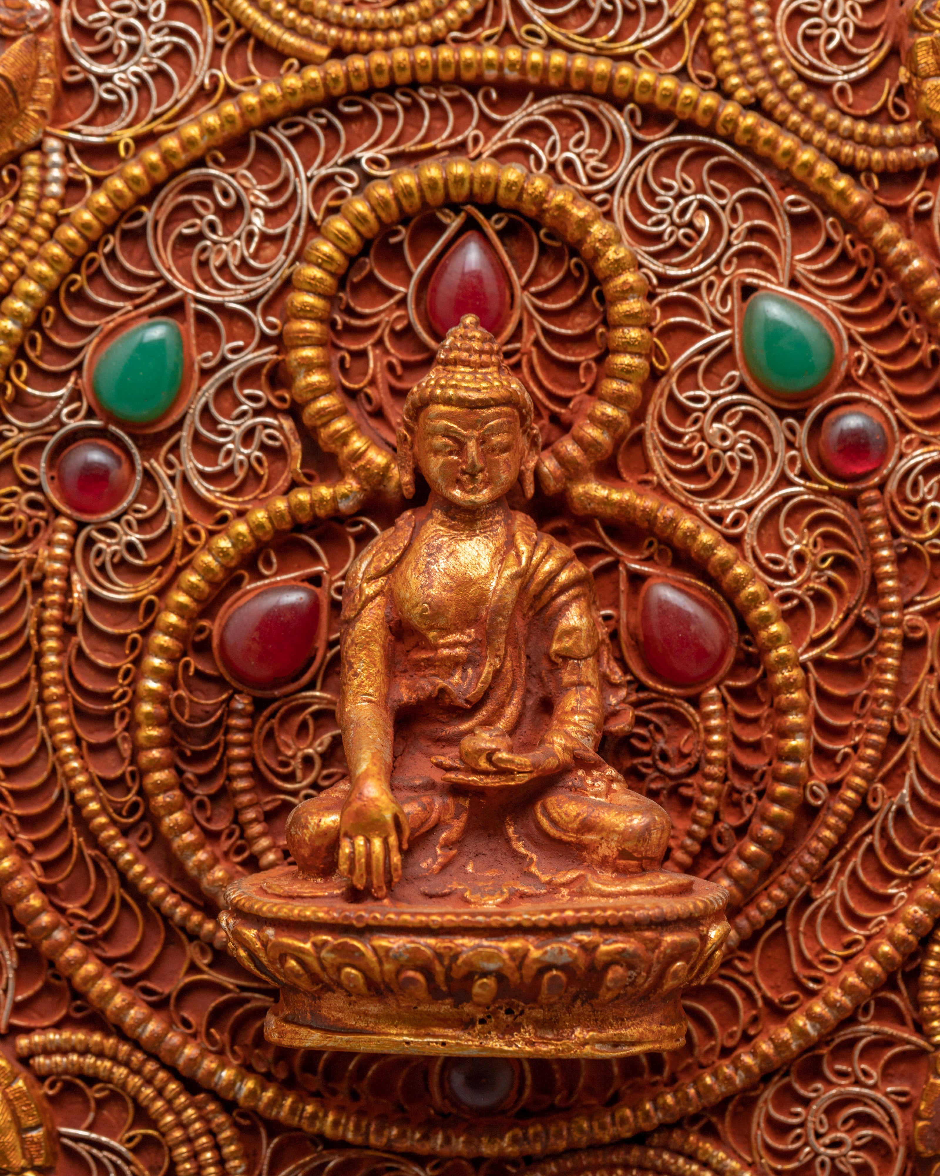 3D Mandala Art | 24K Gold Gilded