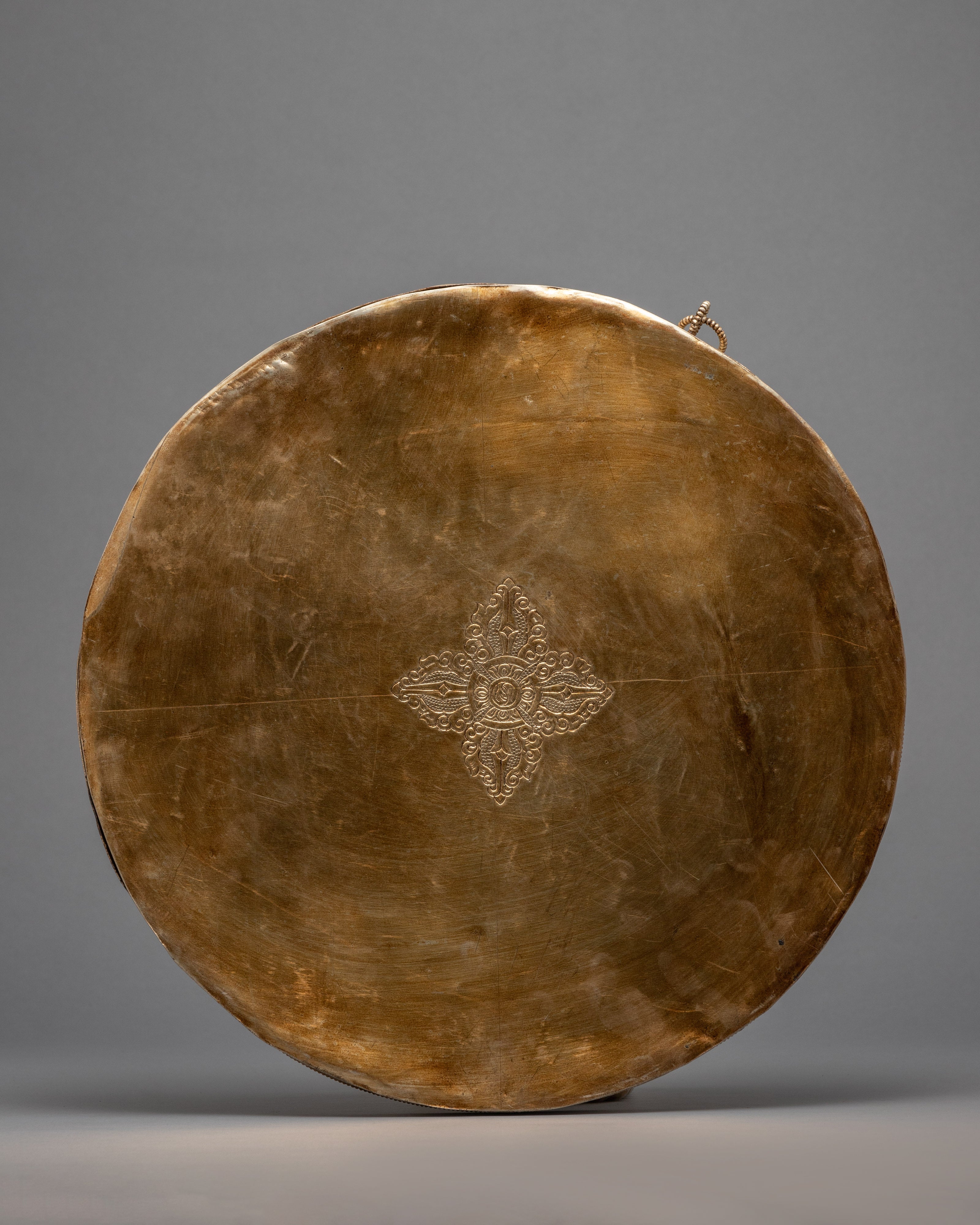 Handmade Copper Mandala Thangka | Wall Hanging