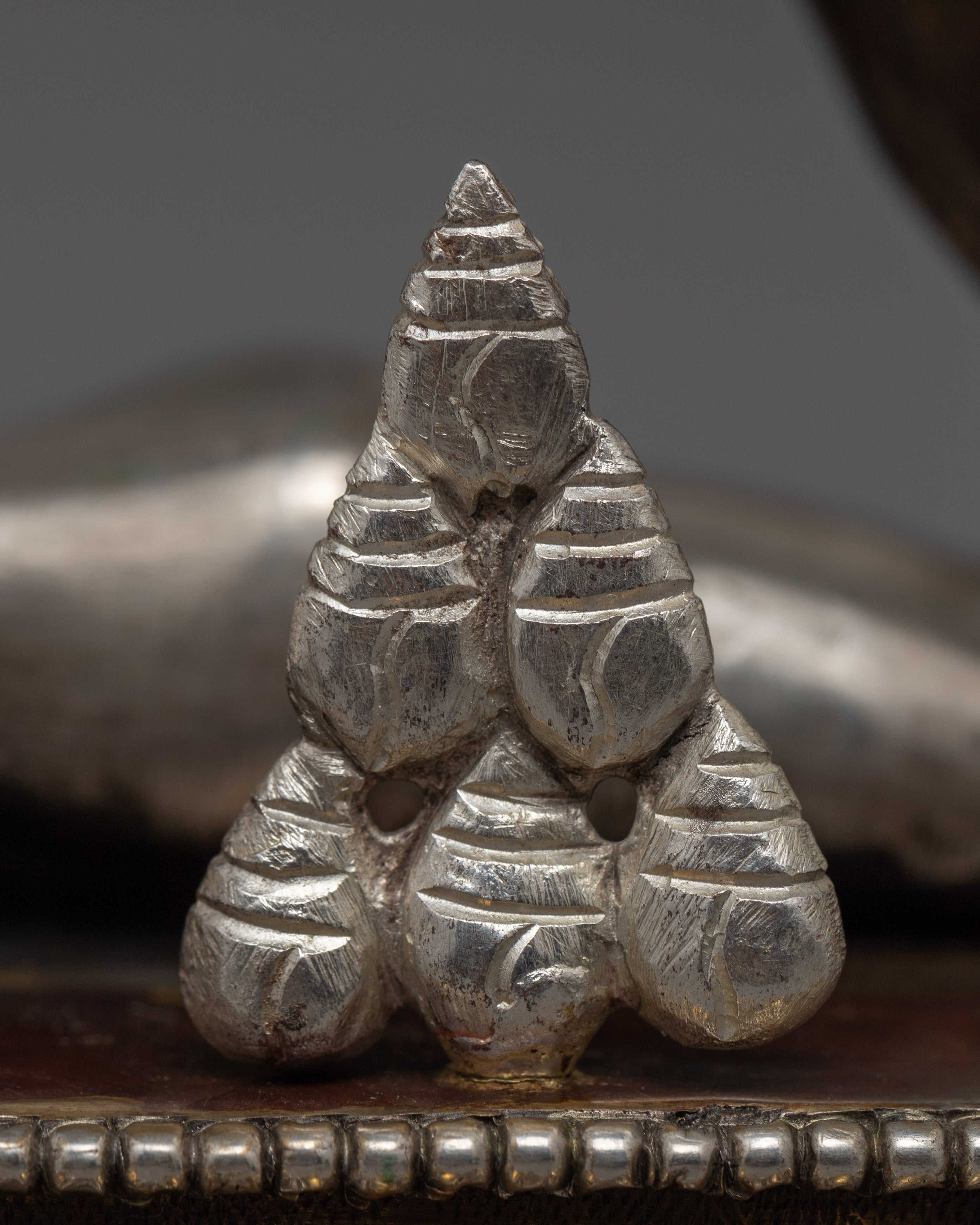 Oxidized Copper Black Dzambhala Statue | Wrathful Deity of Wealth Art