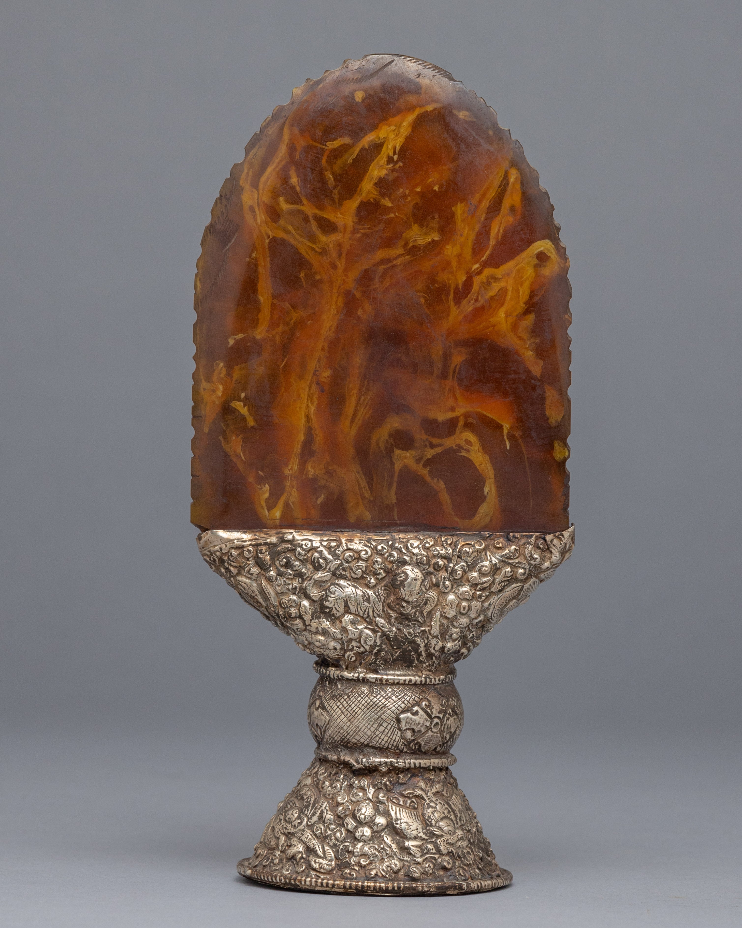 Mahakala Silver Stamp | Home Decor