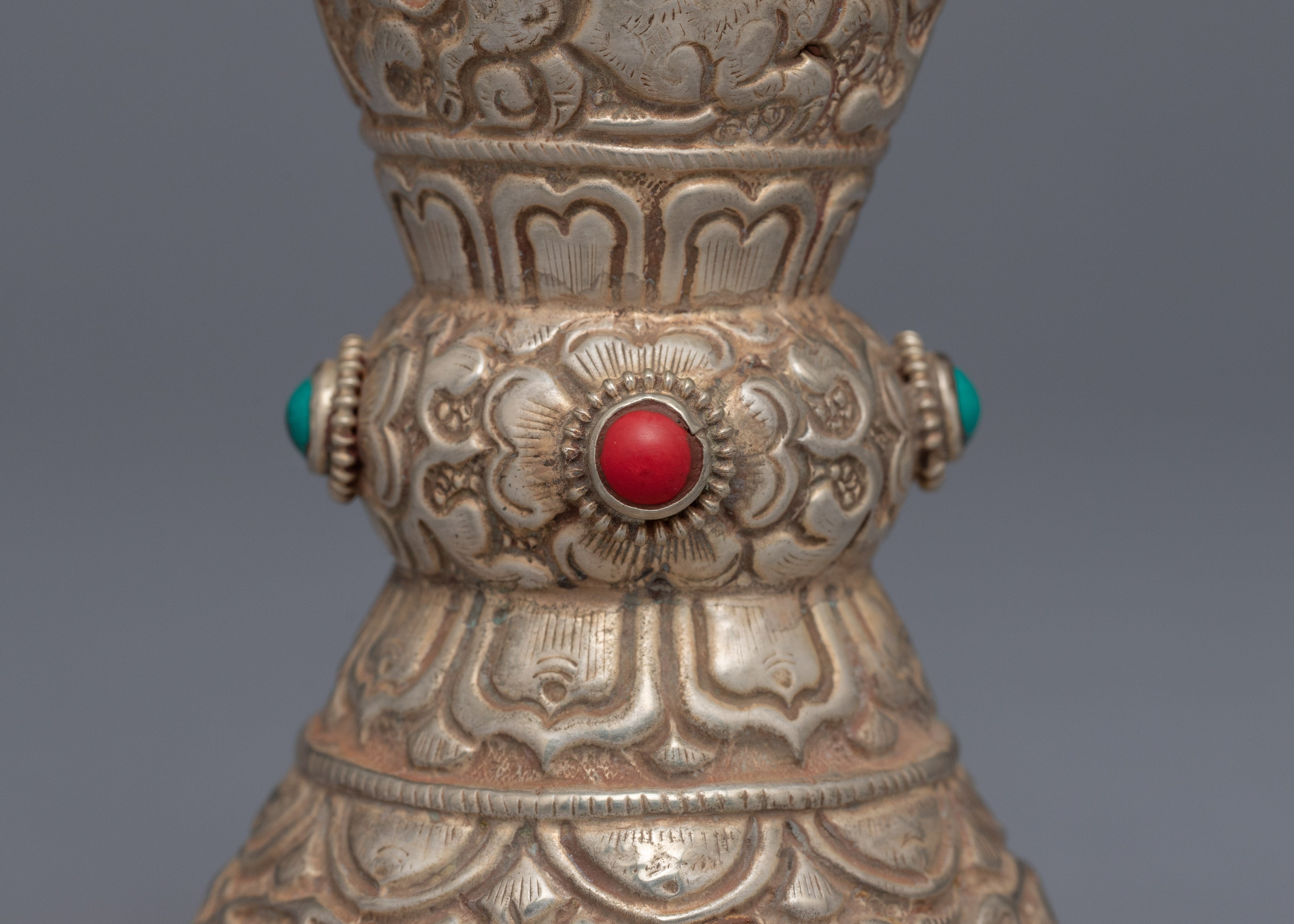 Red Coral Sculpture Stamp | Home Decor